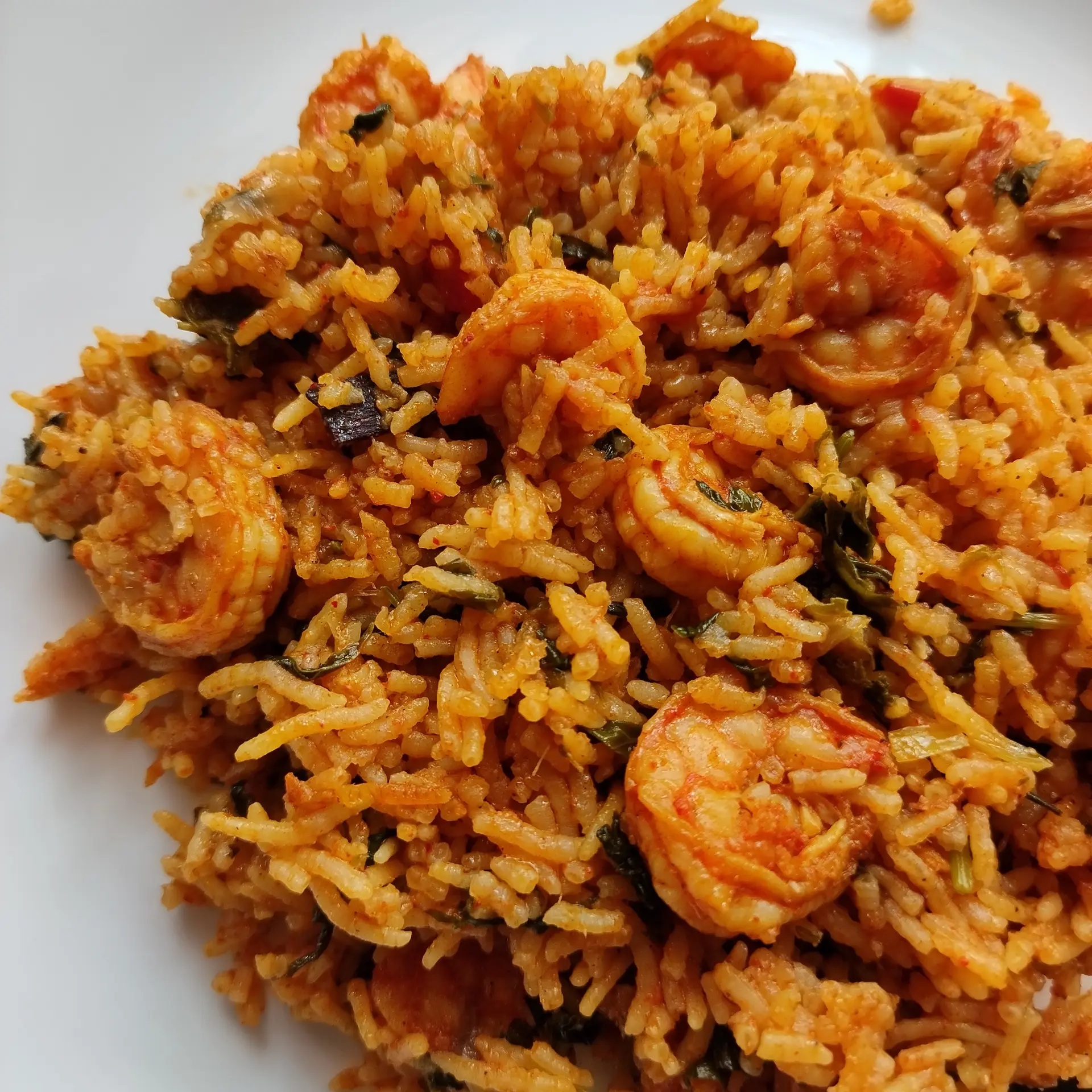 A cook's photo of Prawn Biryani