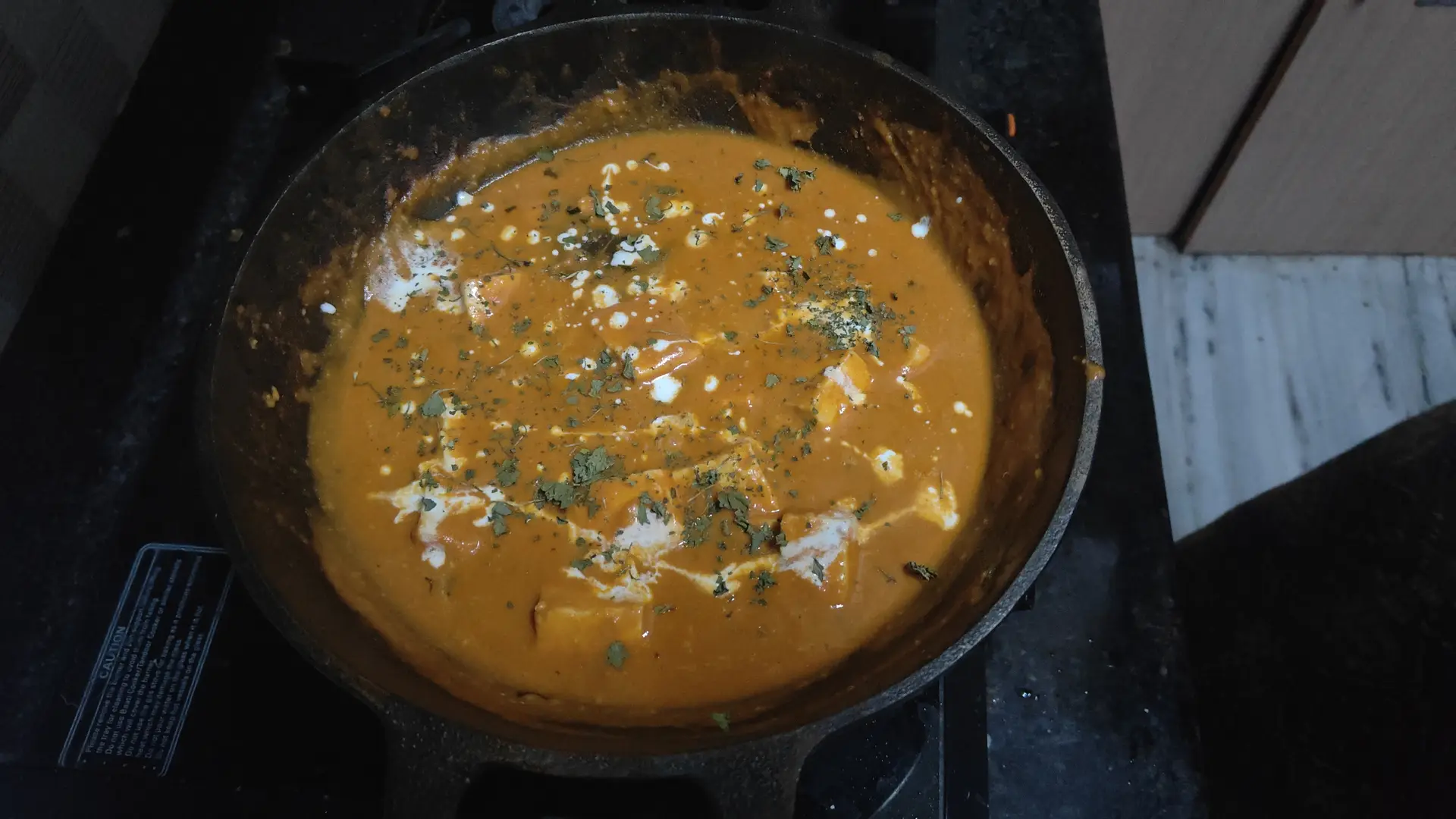 A cook's photo of Paneer Butter Masala