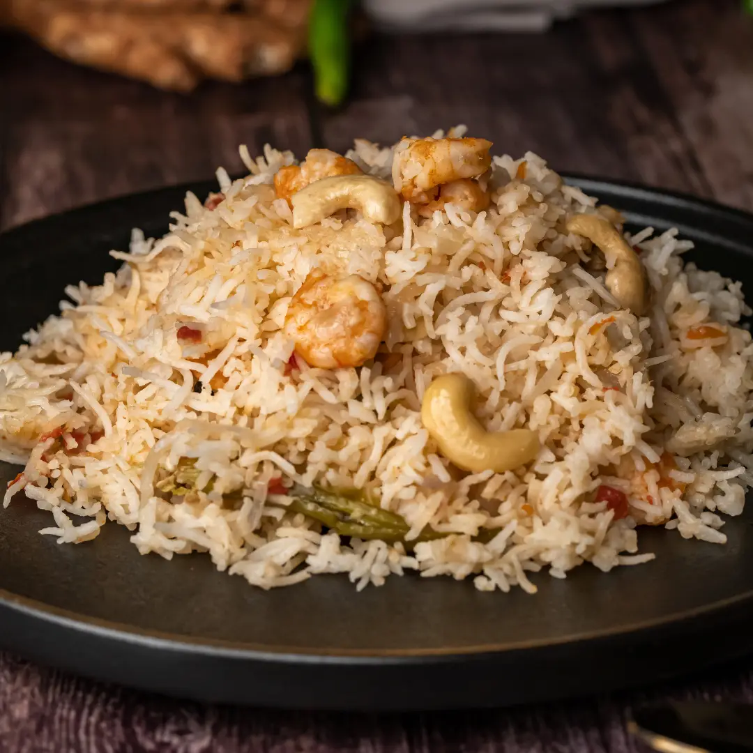 Coconut Prawn Pulao