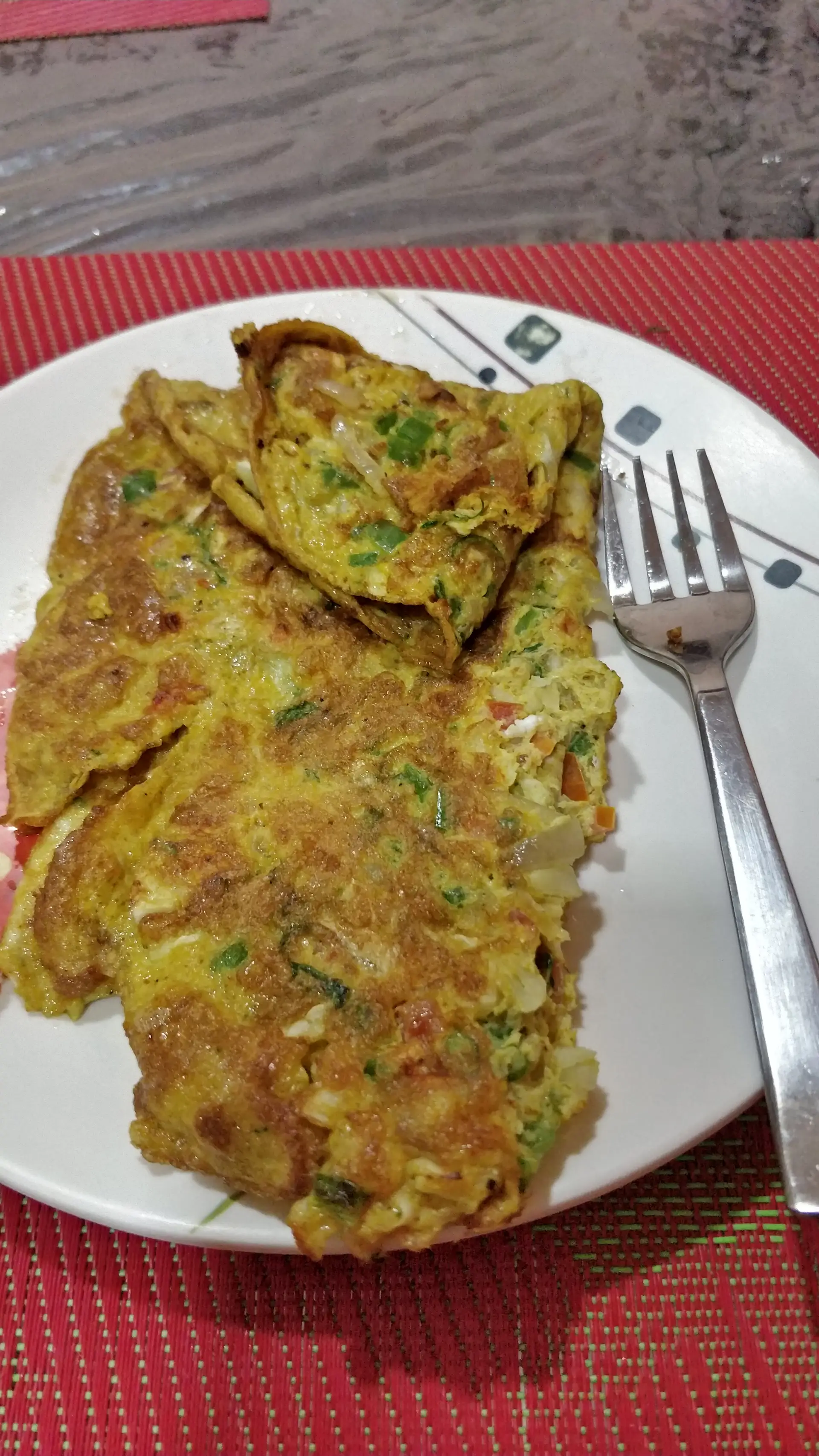 A cook's photo of Masala Omelette