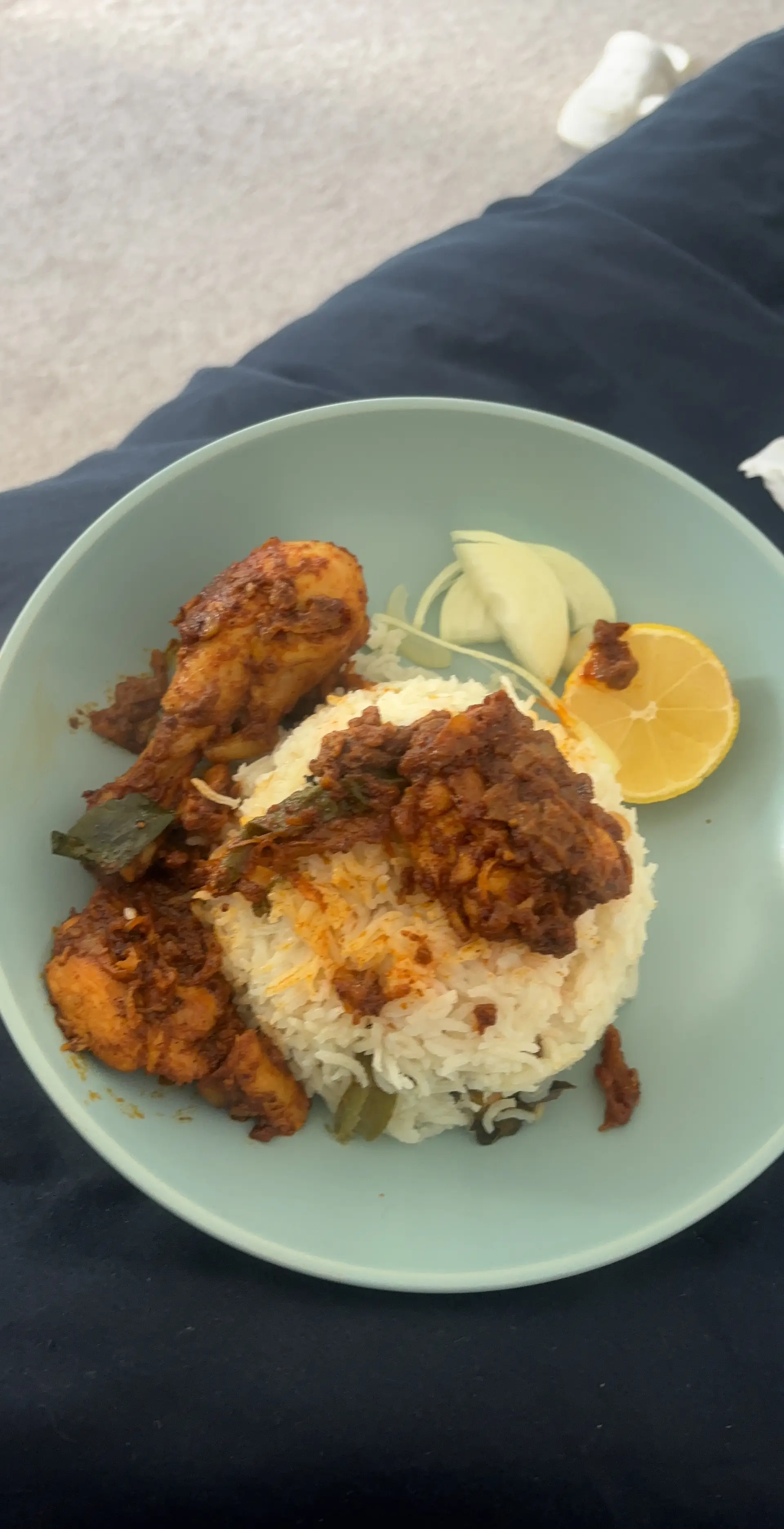 A cook's photo of Satti Babu Biryani