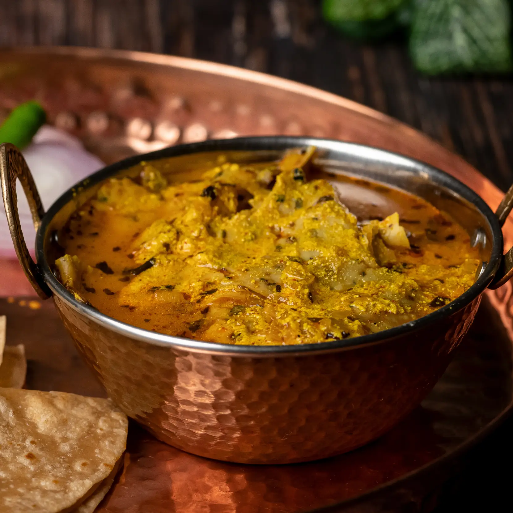 Papad ki Sabzi