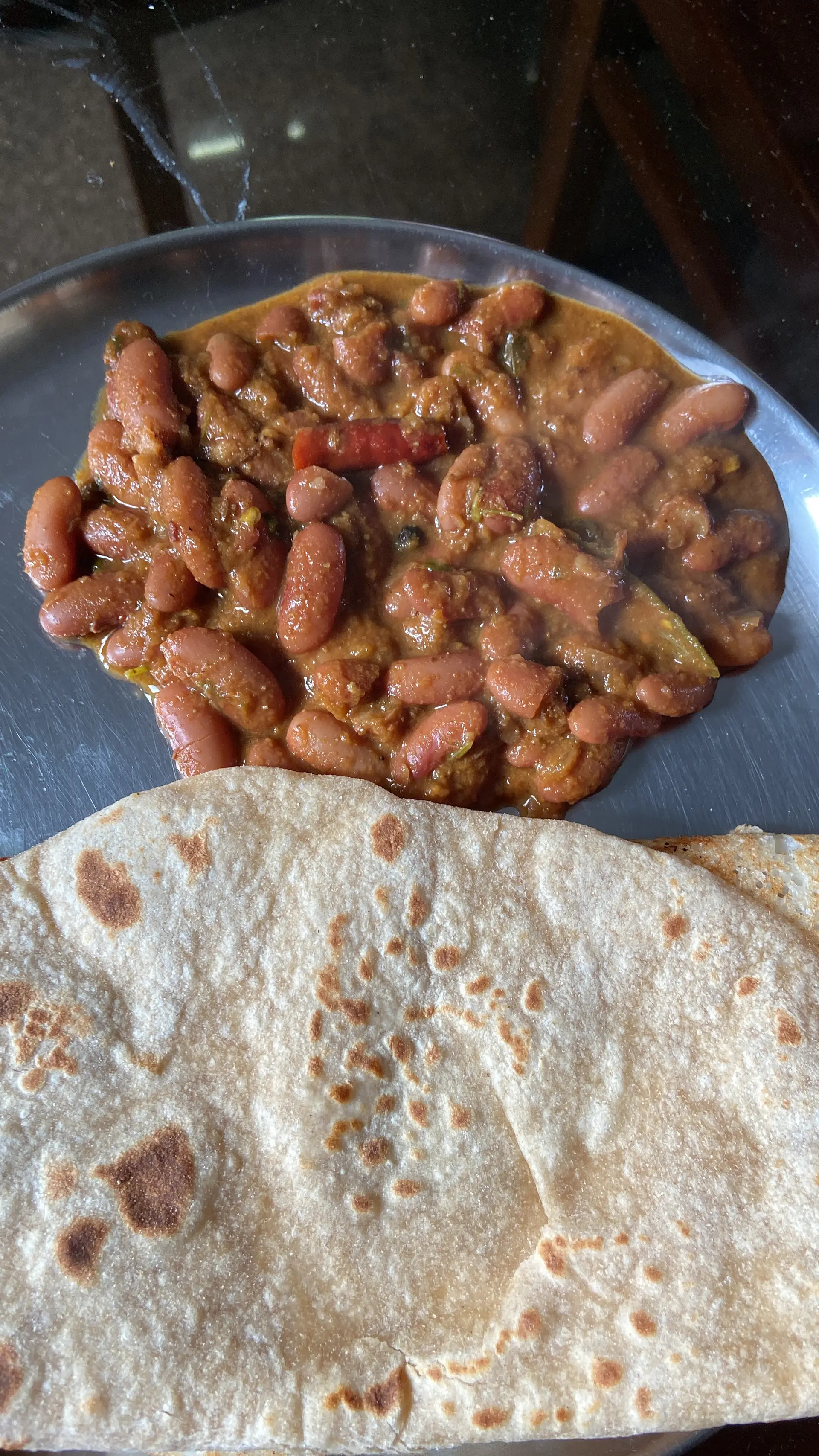 A cook's photo of Punjabi Rajma Masala