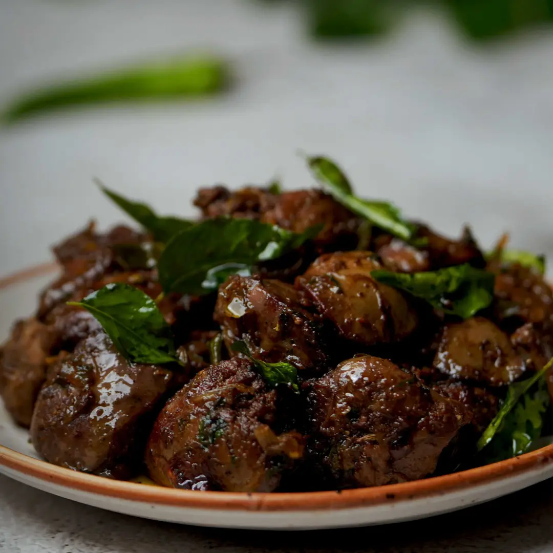 Chicken Liver Pepper Fry