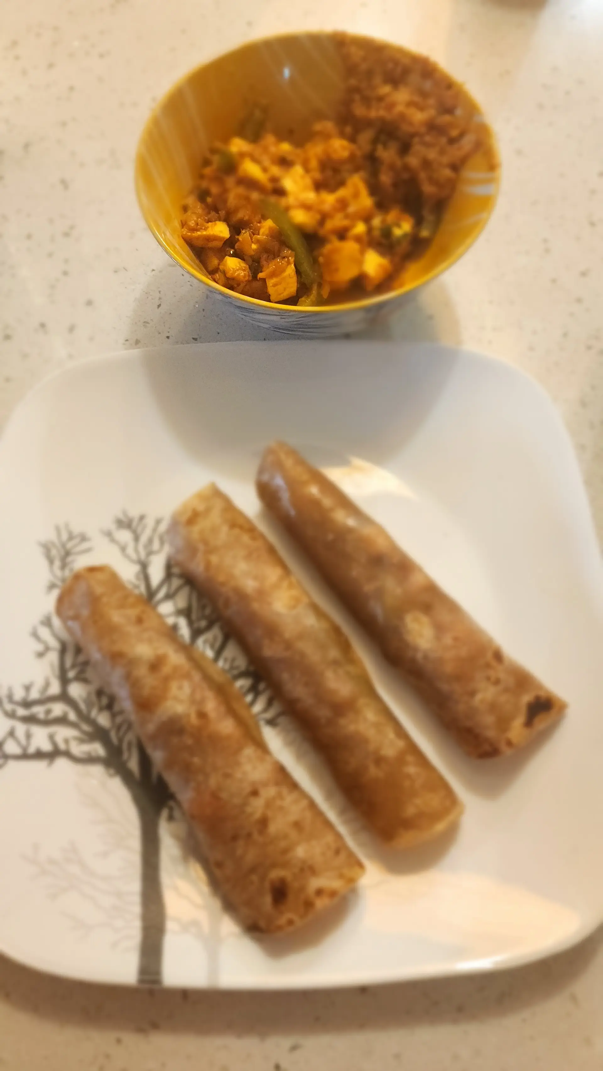 A cook's photo of Paneer Frankie