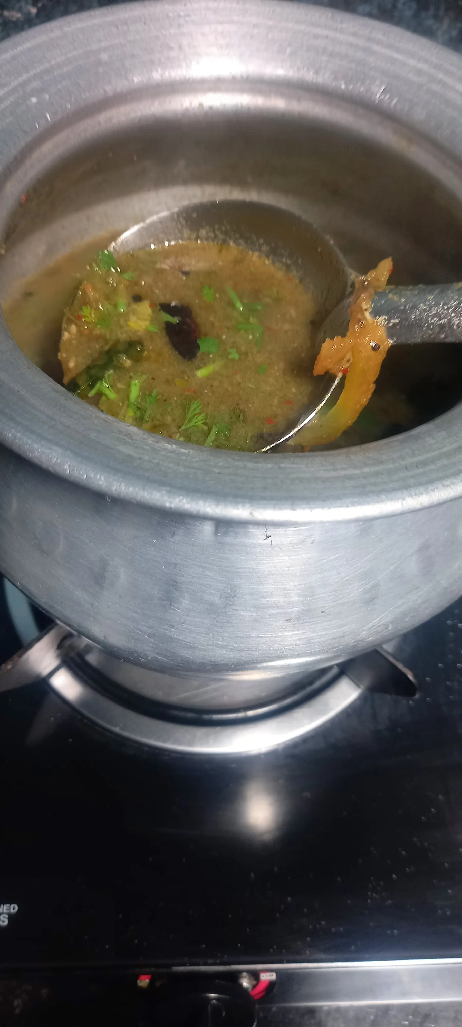 A cook's photo of Military Rasam