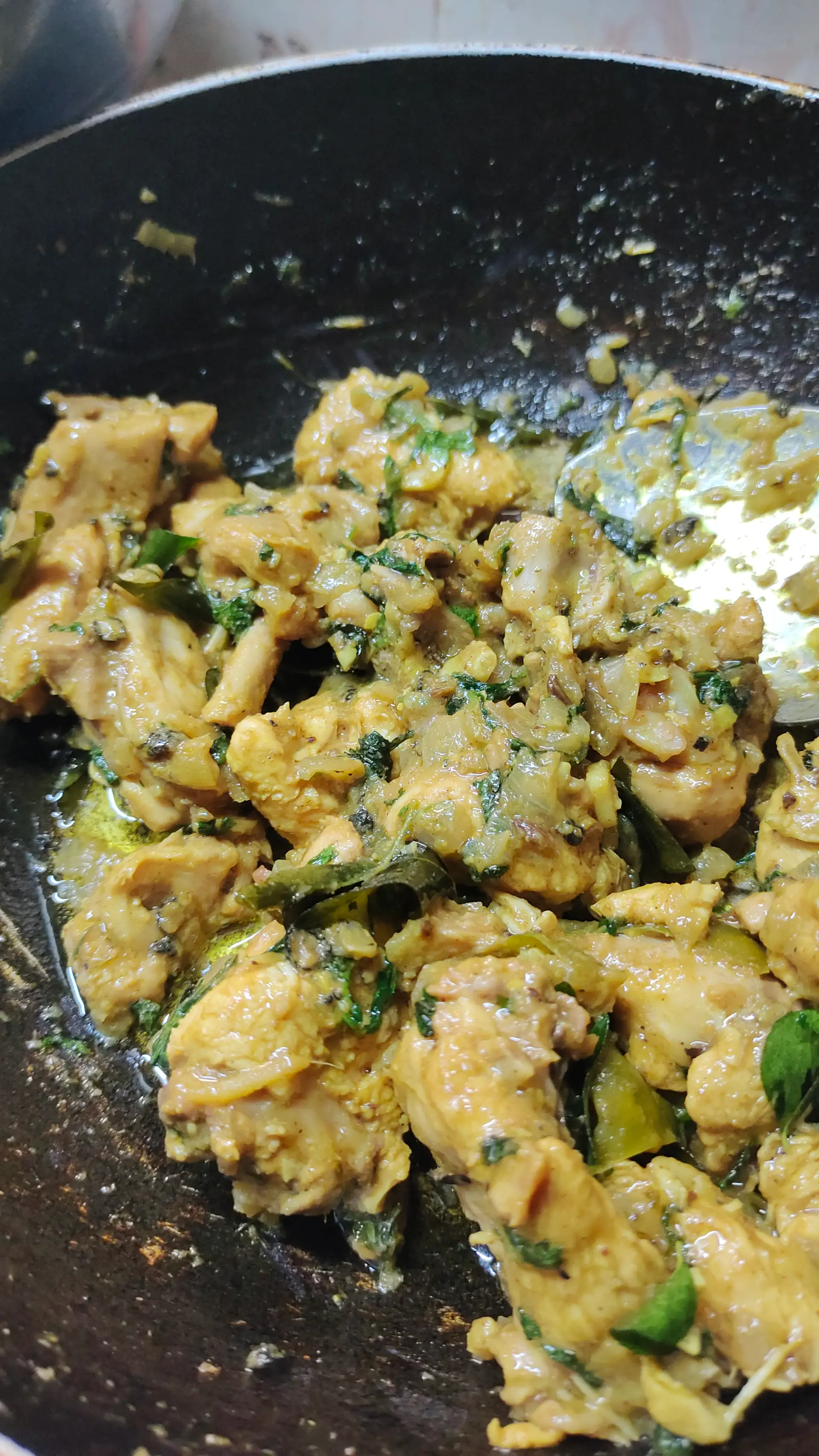 A cook's photo of Andhra Pepper Chicken