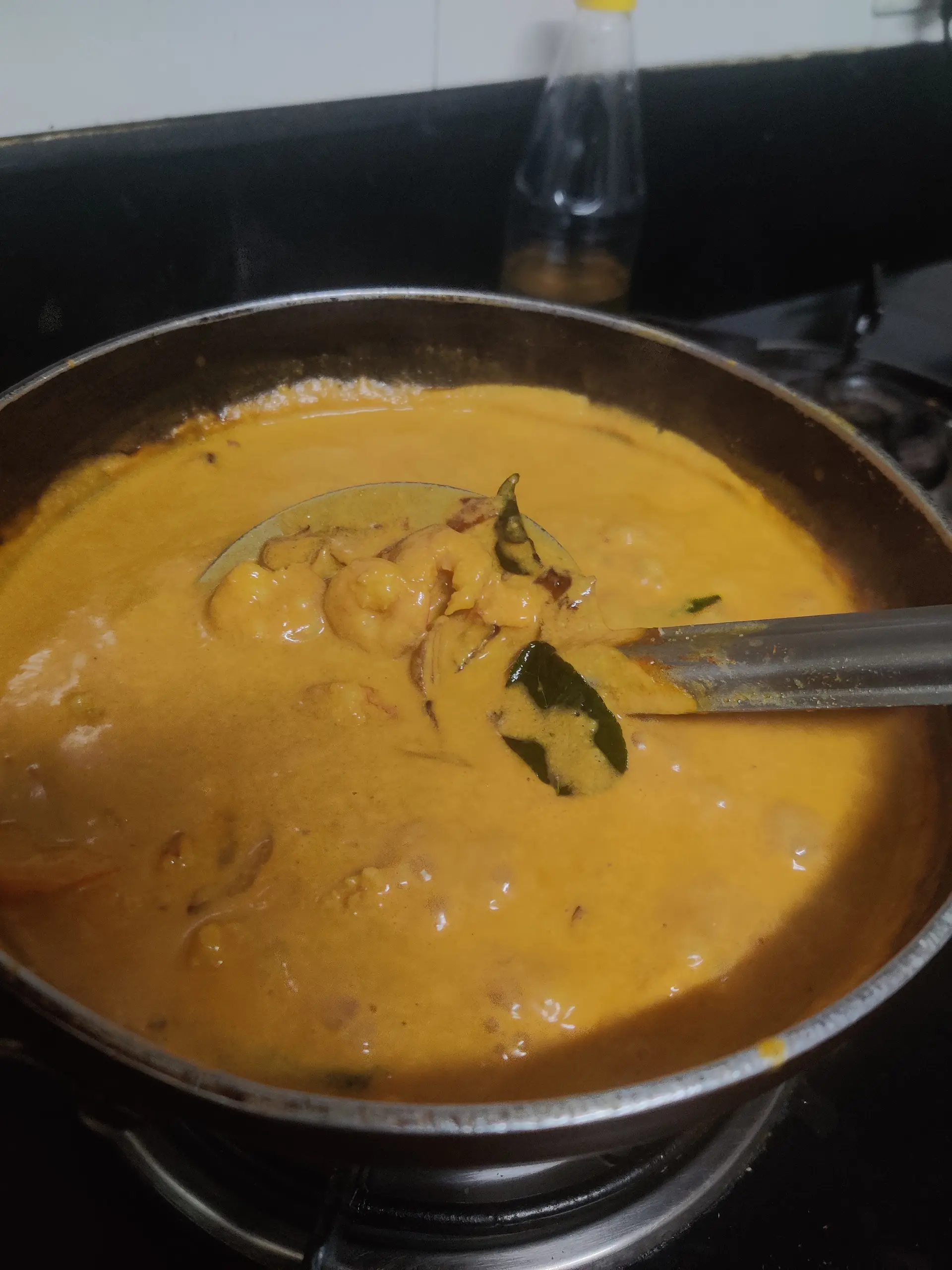 A cook's photo of Malabar Prawn Curry