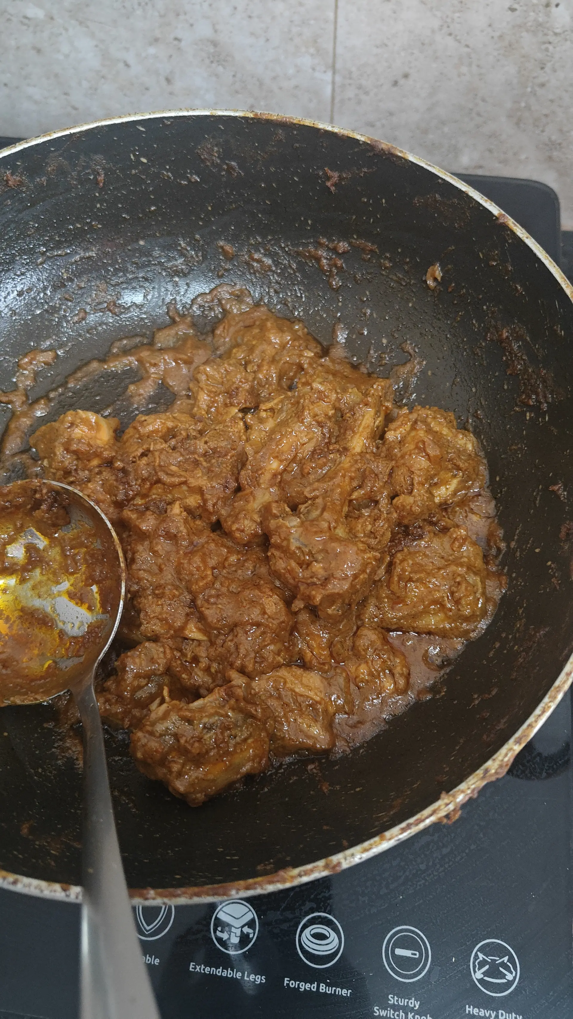 A cook's photo of Chicken Ghee Roast