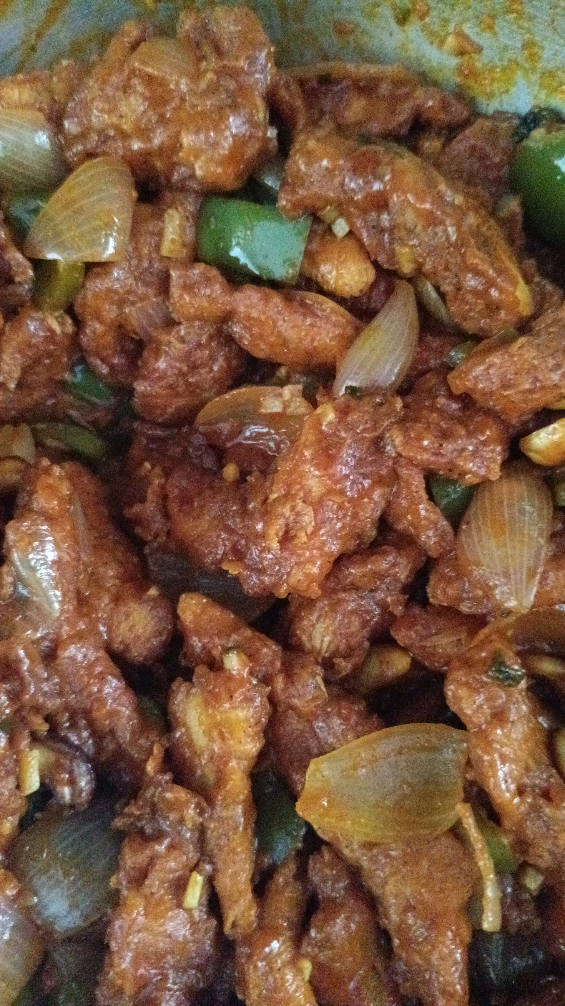 A cook's photo of Dragon Chicken