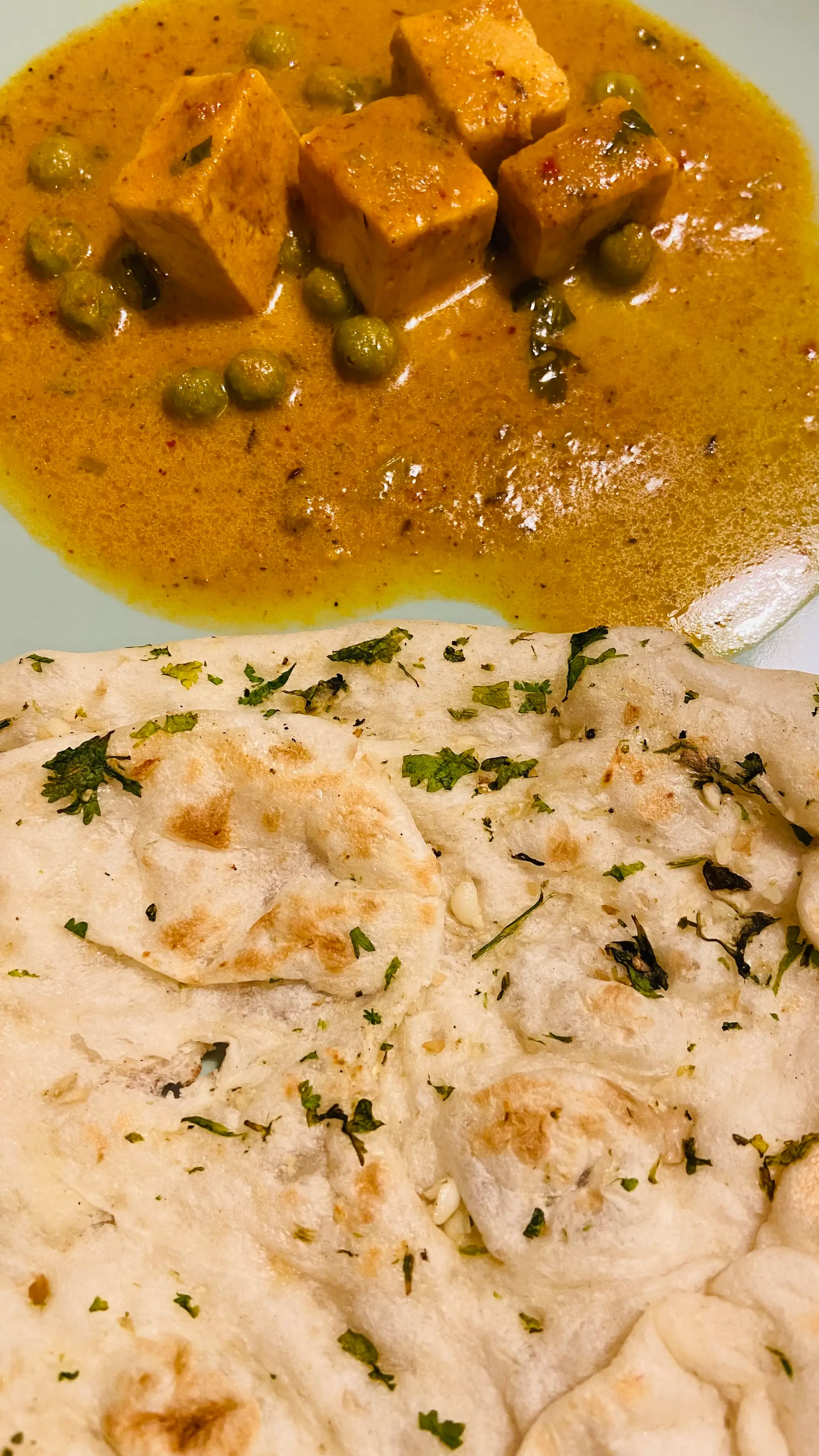 A cook's photo of Matar Paneer Gravy