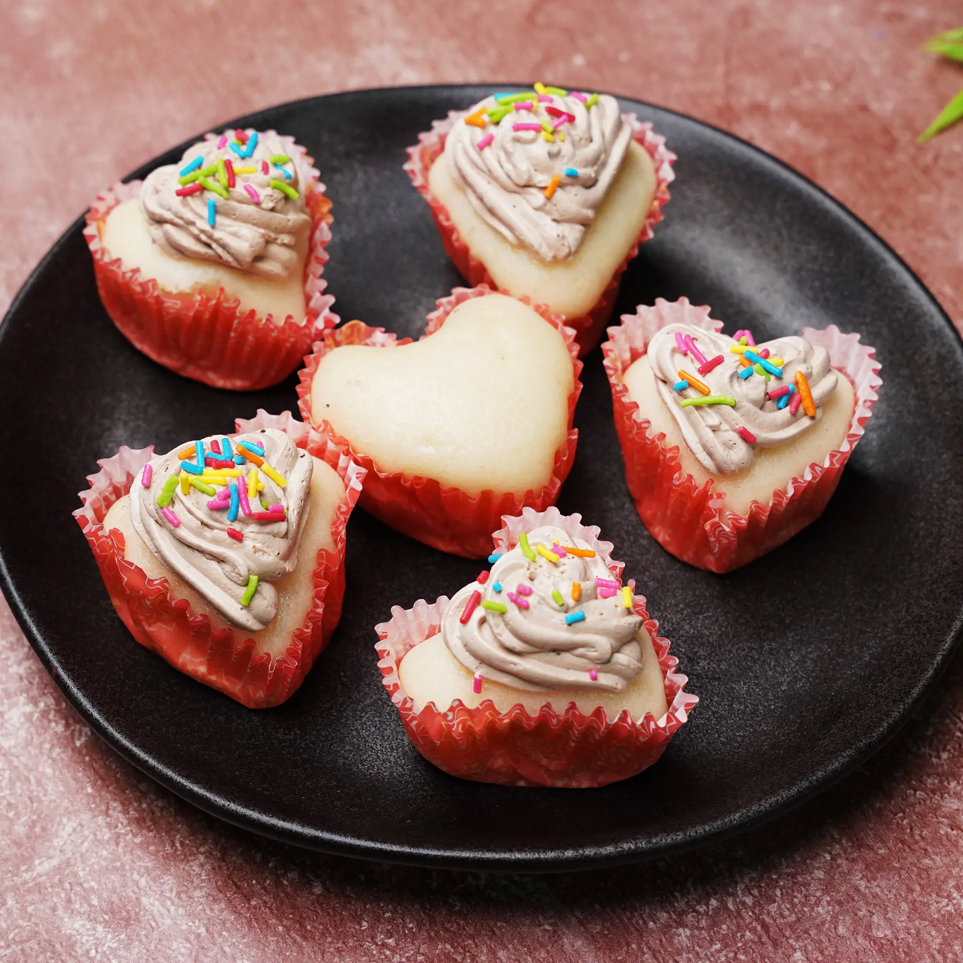 Eggless Vanilla Muffins