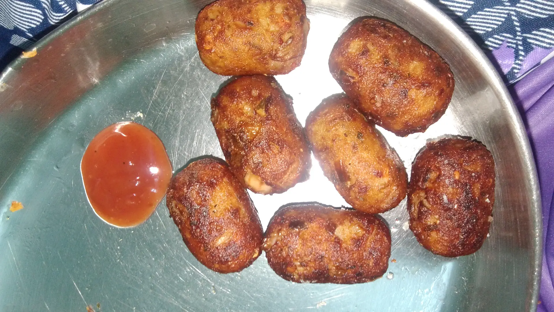 A cook's photo of Potato Shots
