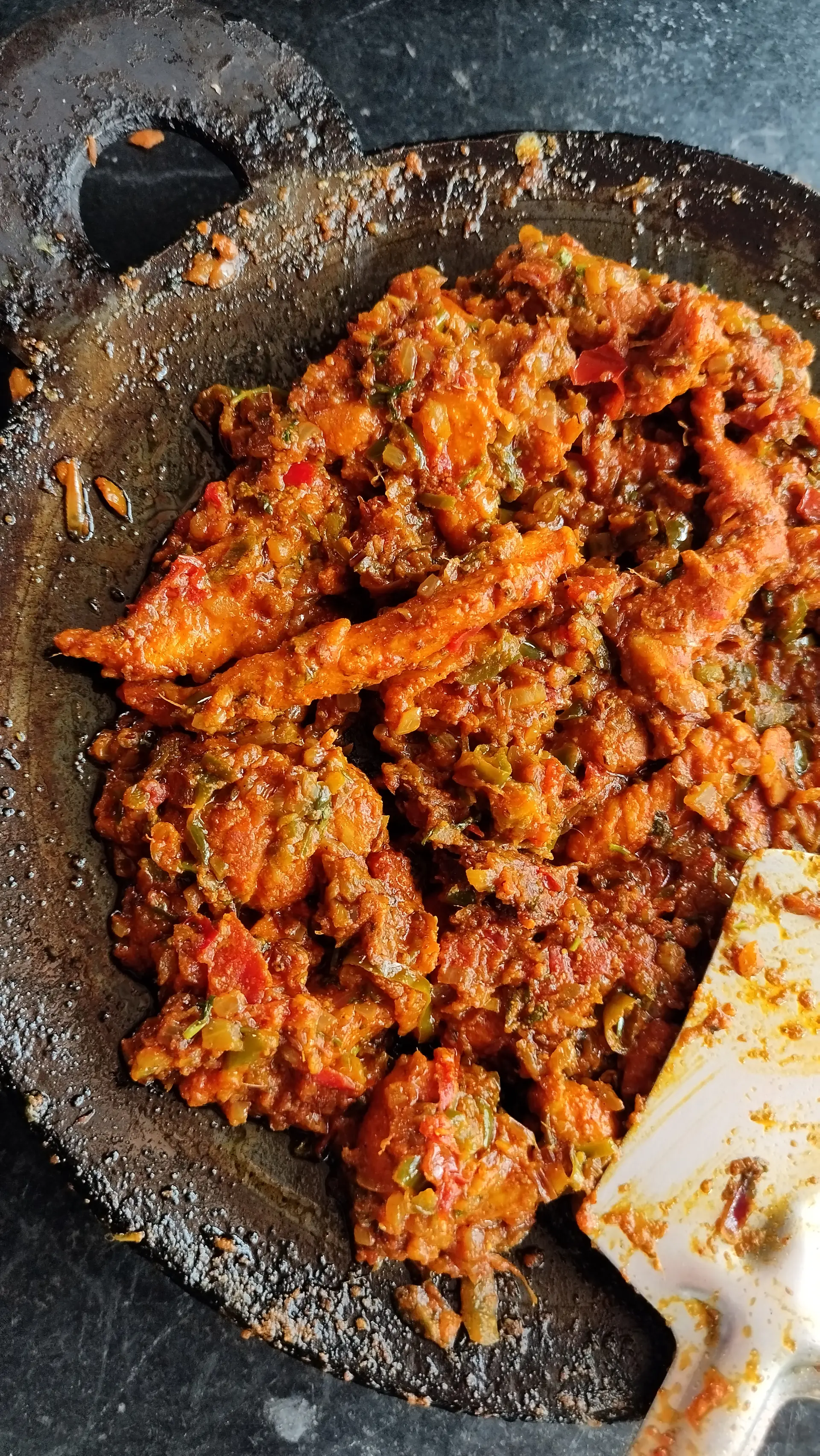 A cook's photo of Tawa Chicken