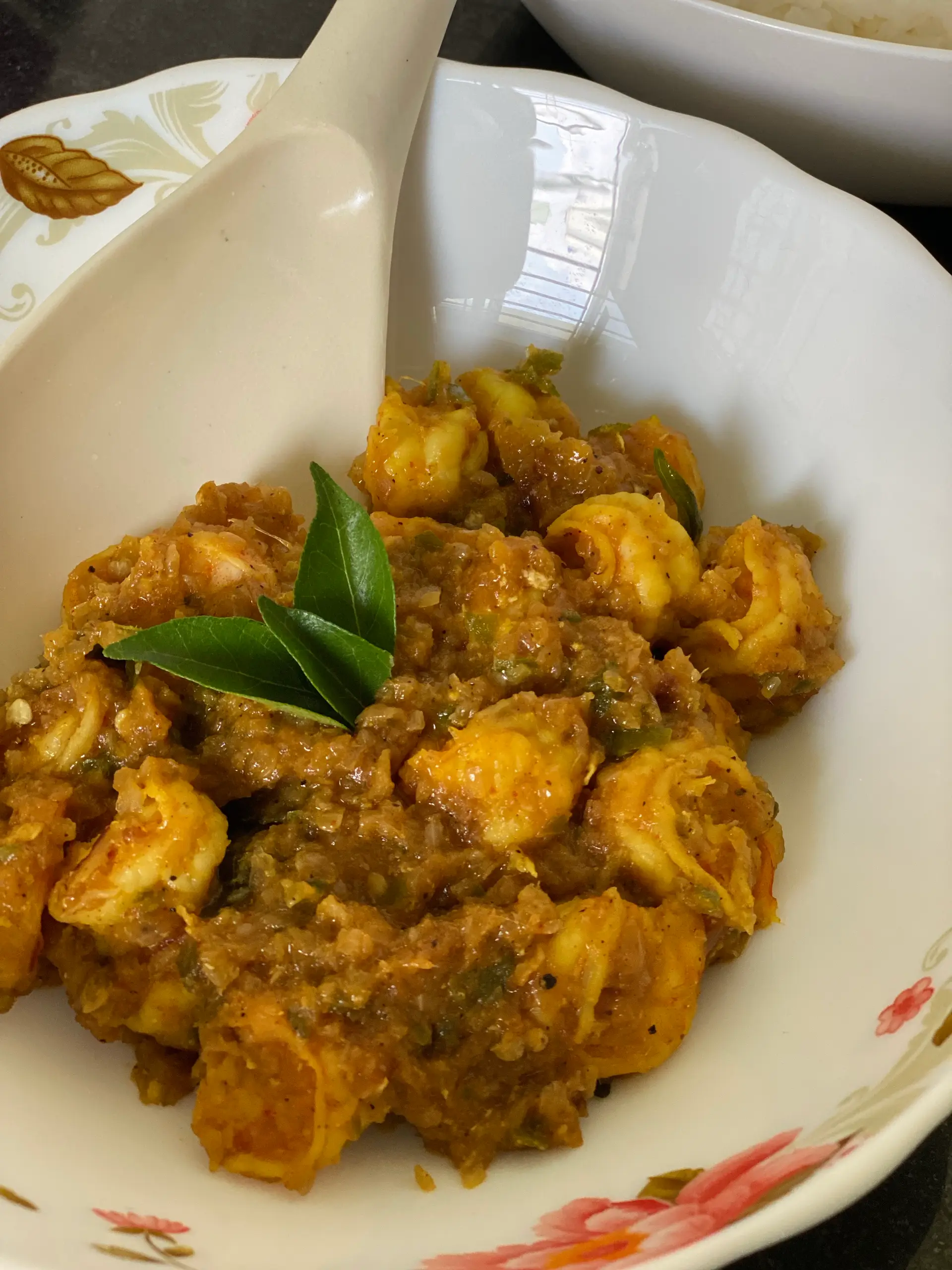 A cook's photo of Spicy Prawn Masala