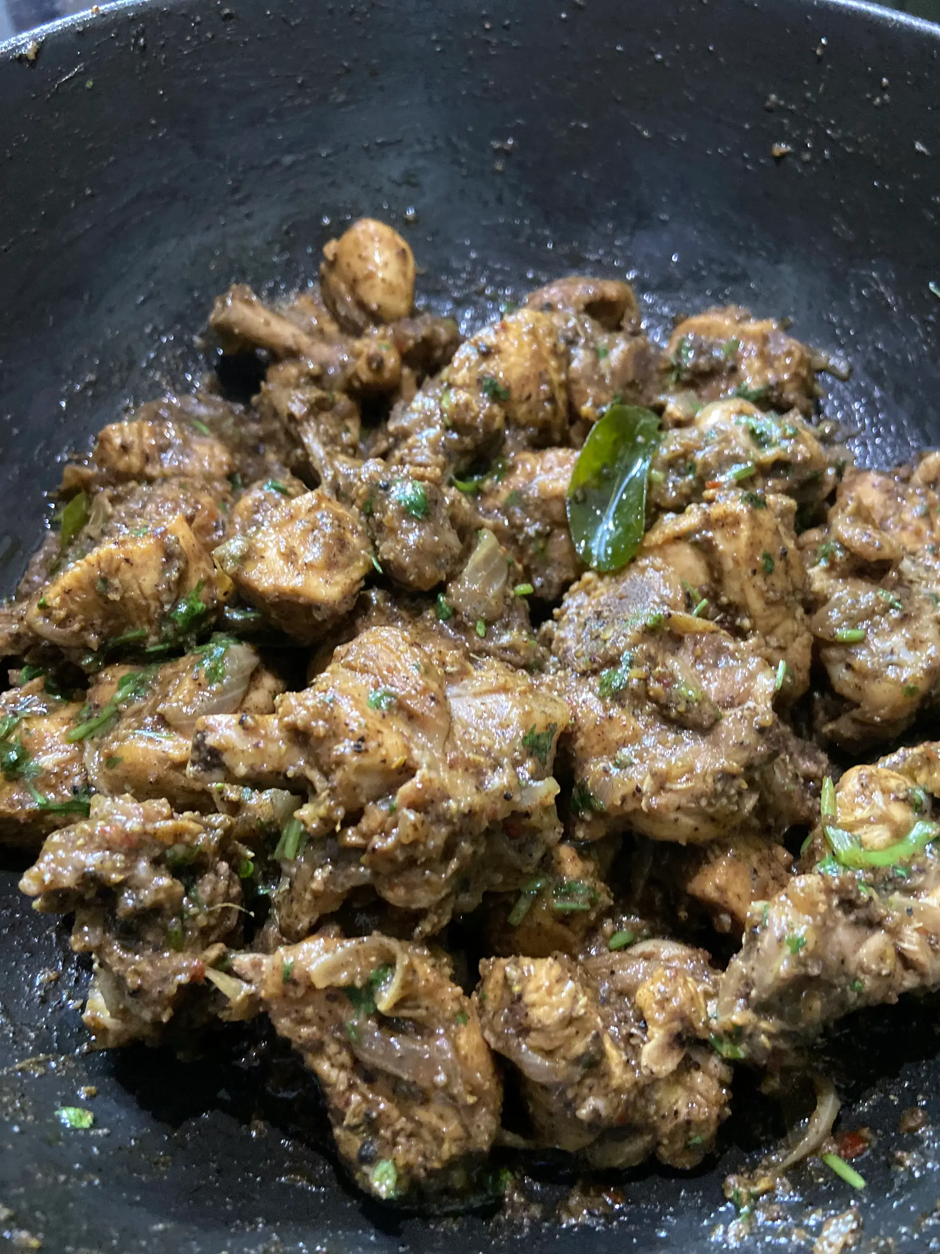 A cook's photo of Pepper Chicken Fry