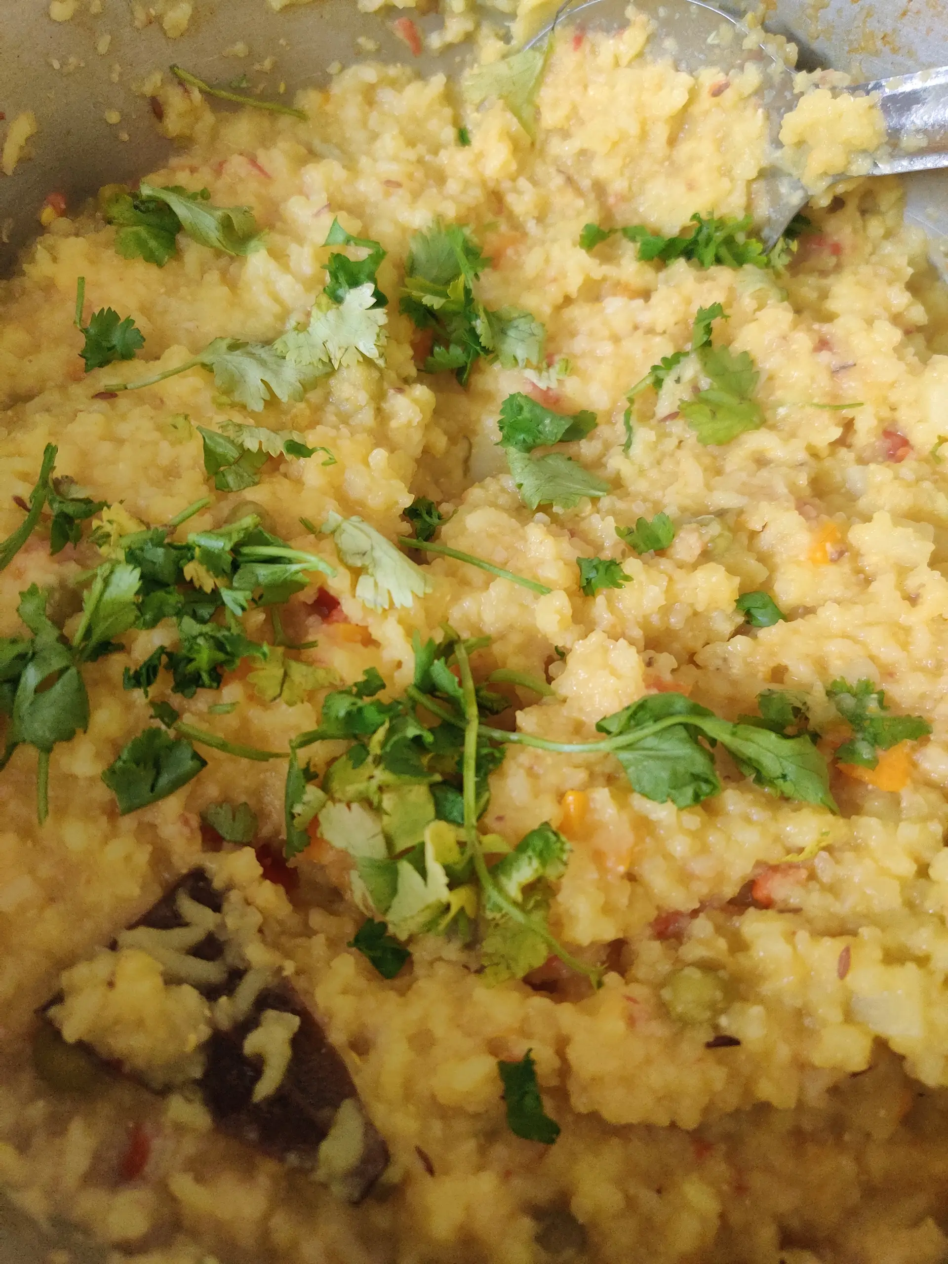A cook's photo of Dal Khichdi