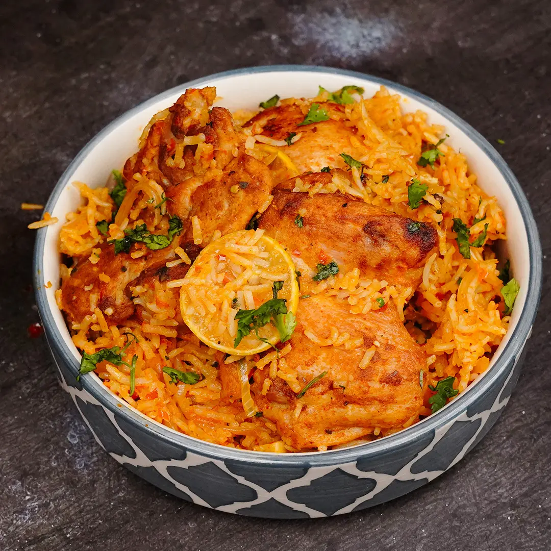 Spanish Chicken and Lemon Rice