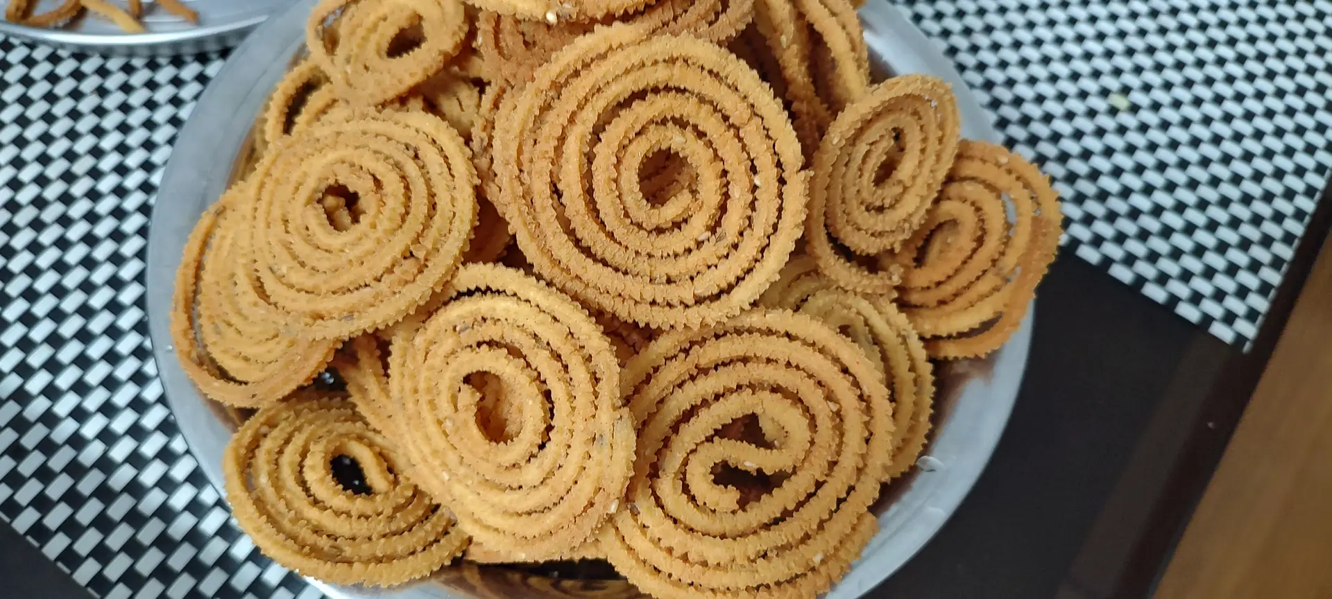 A cook's photo of Kara Murukku