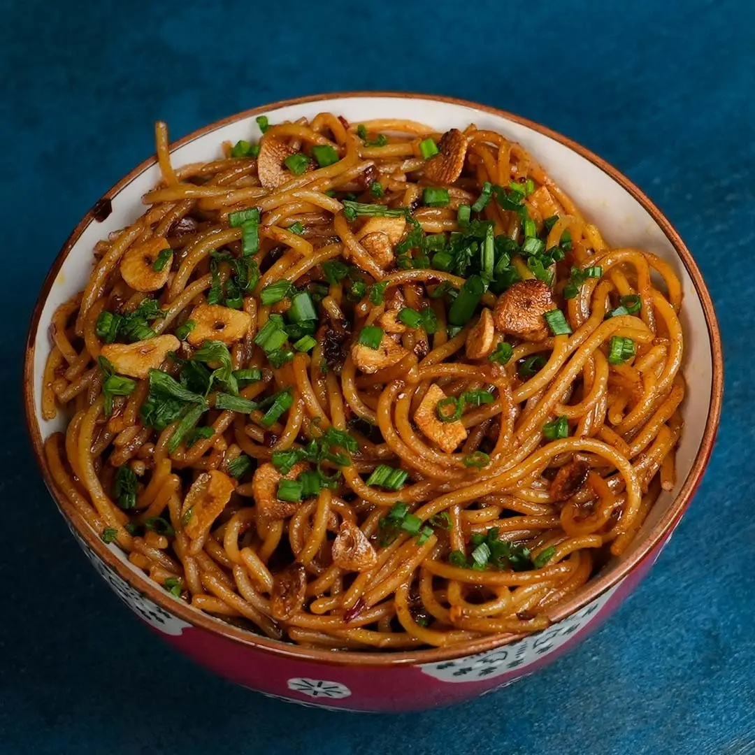 Spicy Butter Garlic Spaghetti