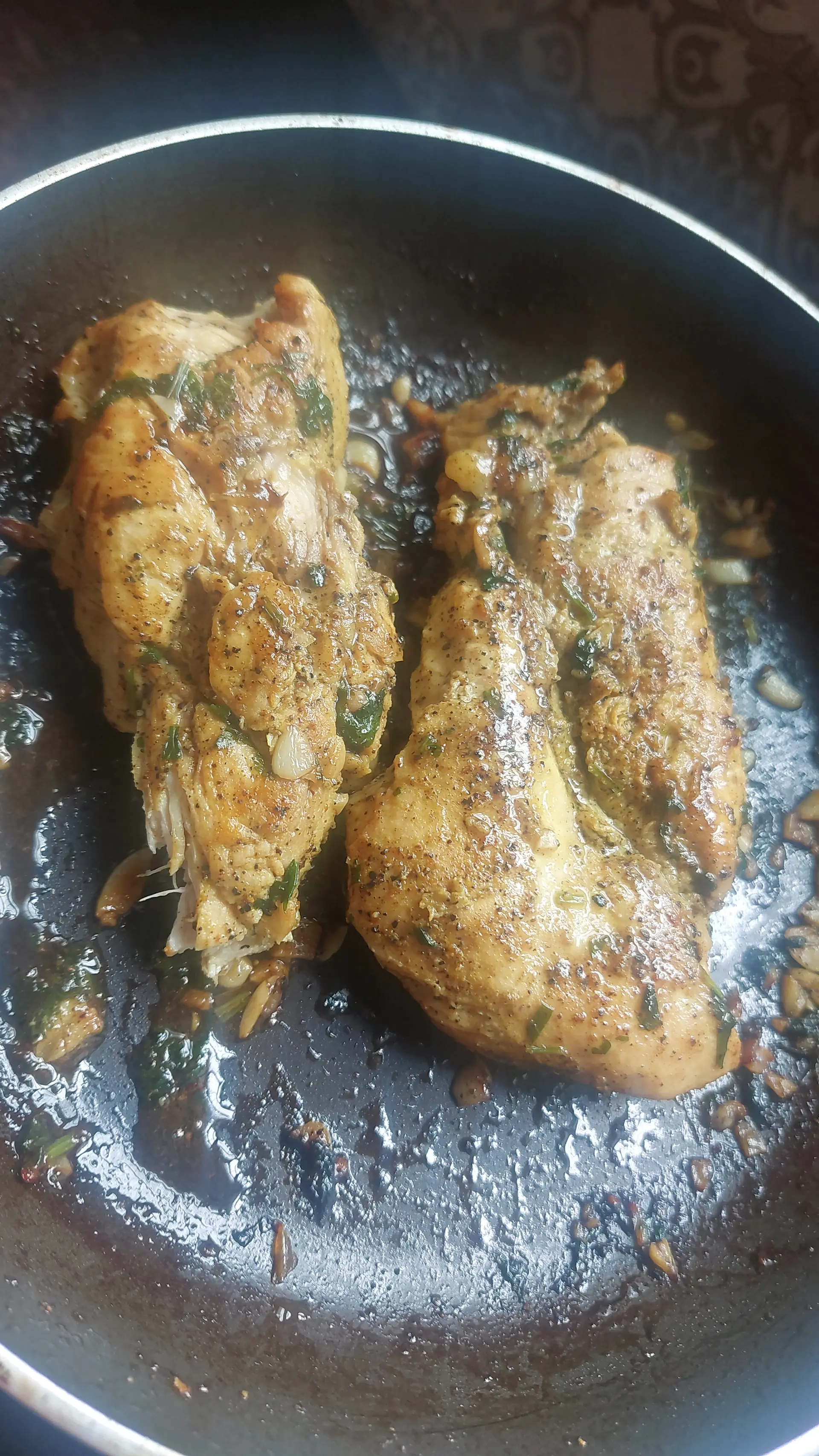 A cook's photo of Butter Garlic Chicken