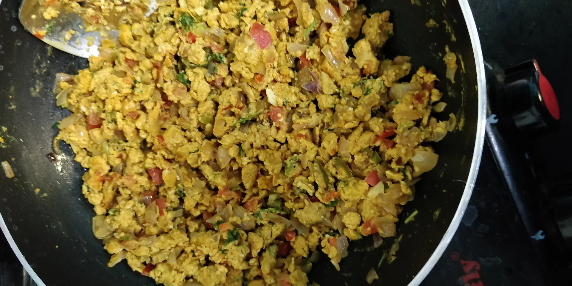 A cook's photo of Parsi Akuri