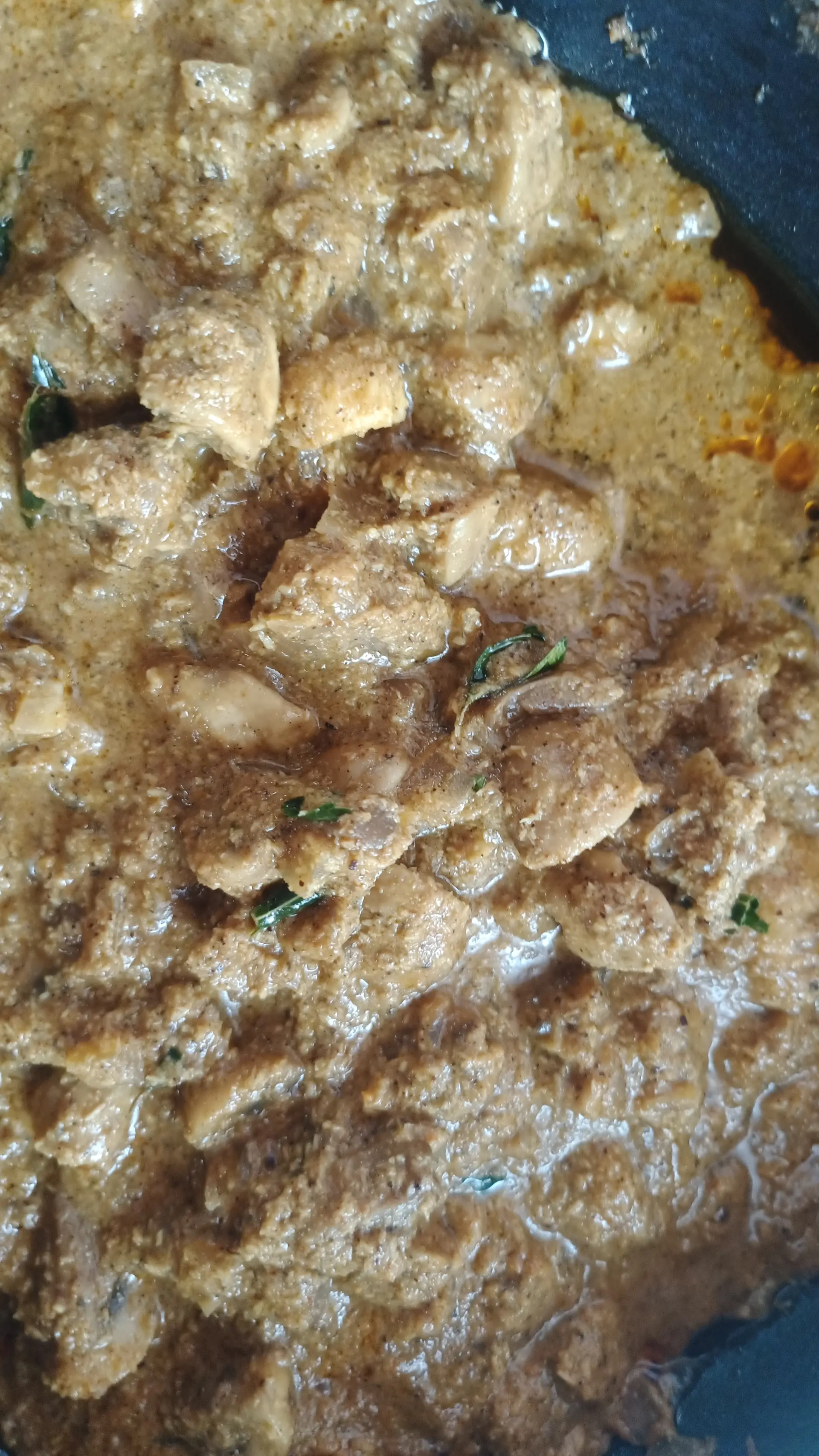 A cook's photo of Mushroom Xacuti