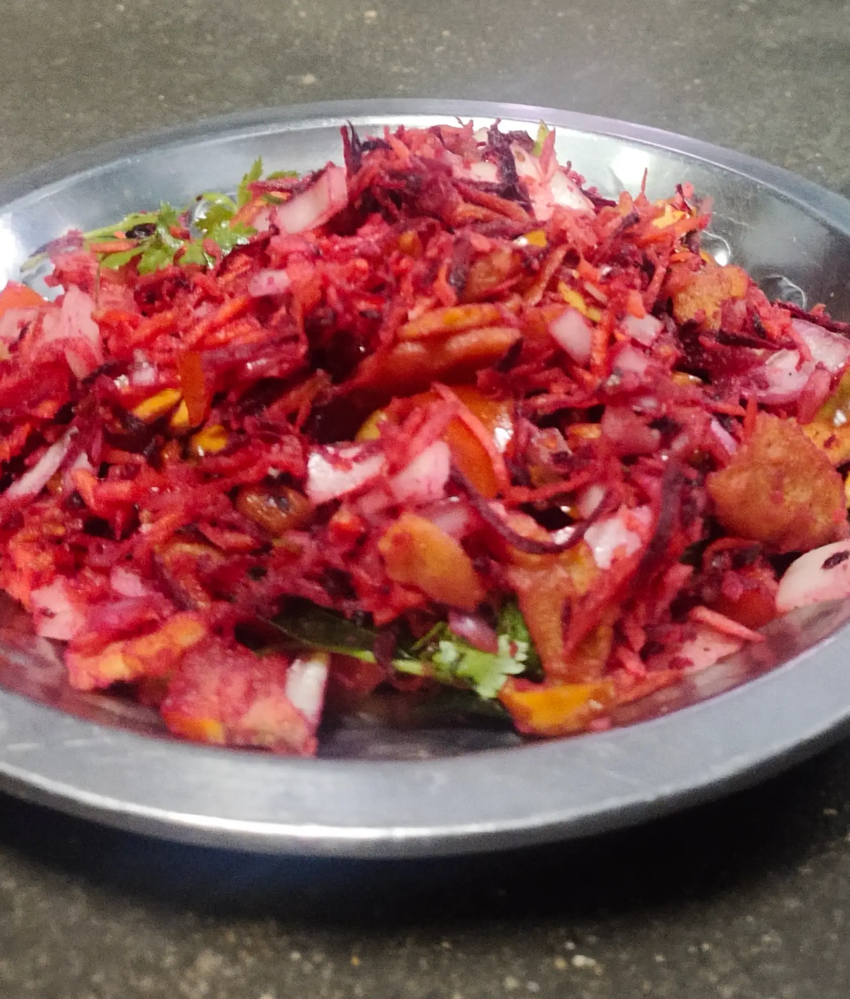 A cook's photo of Peanut Chaat