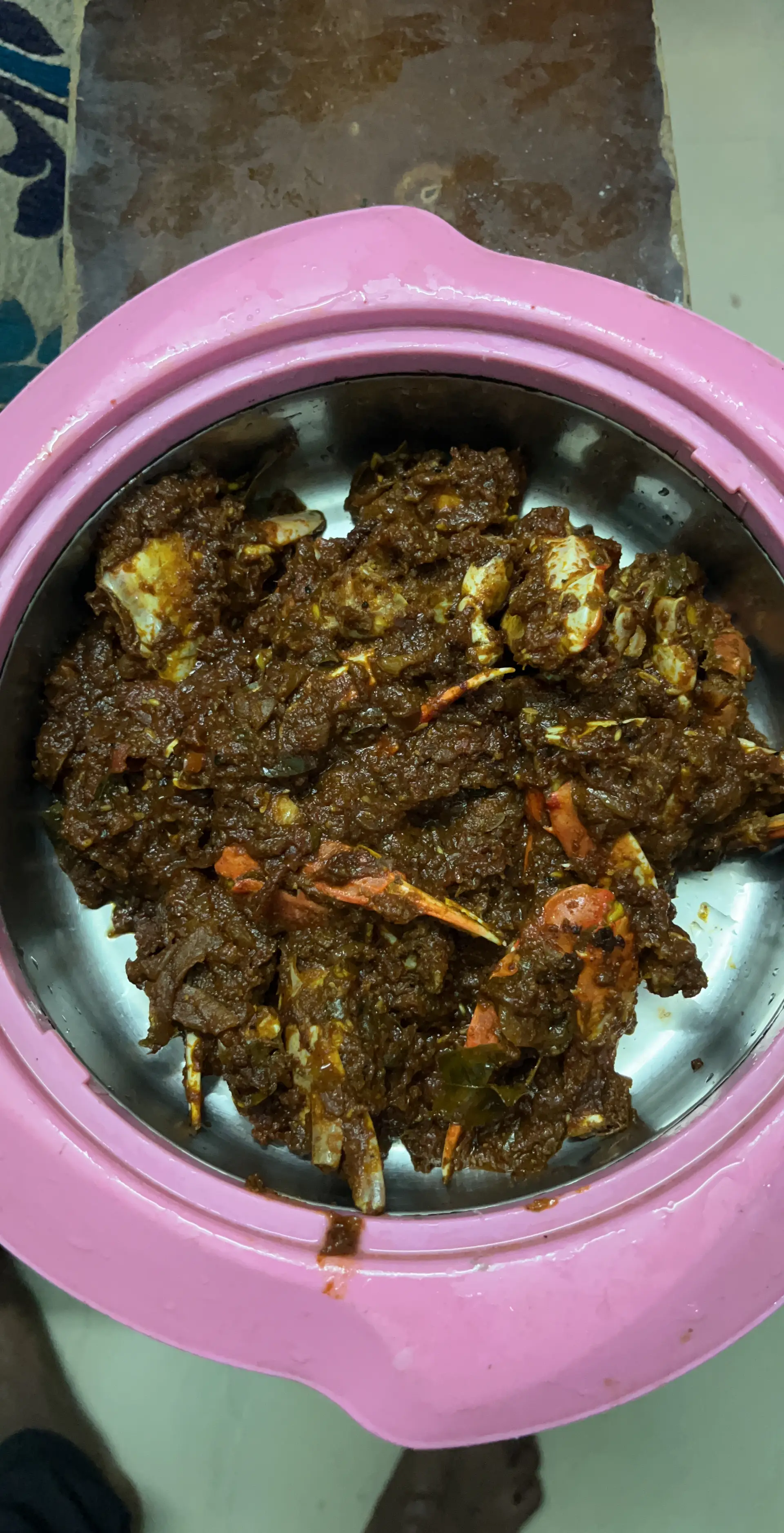 A cook's photo of Crab Roast