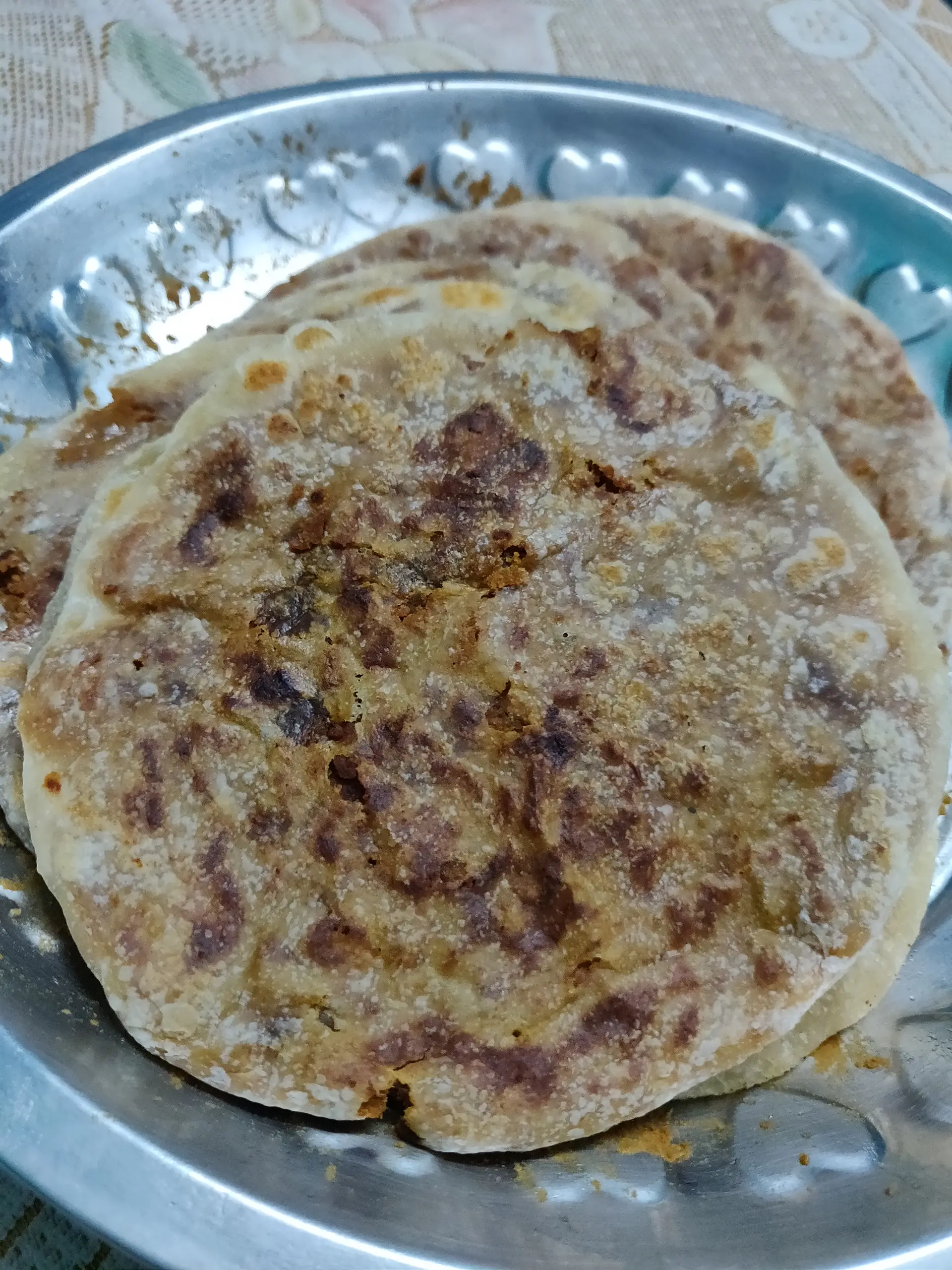 A cook's photo of Paruppu Poli