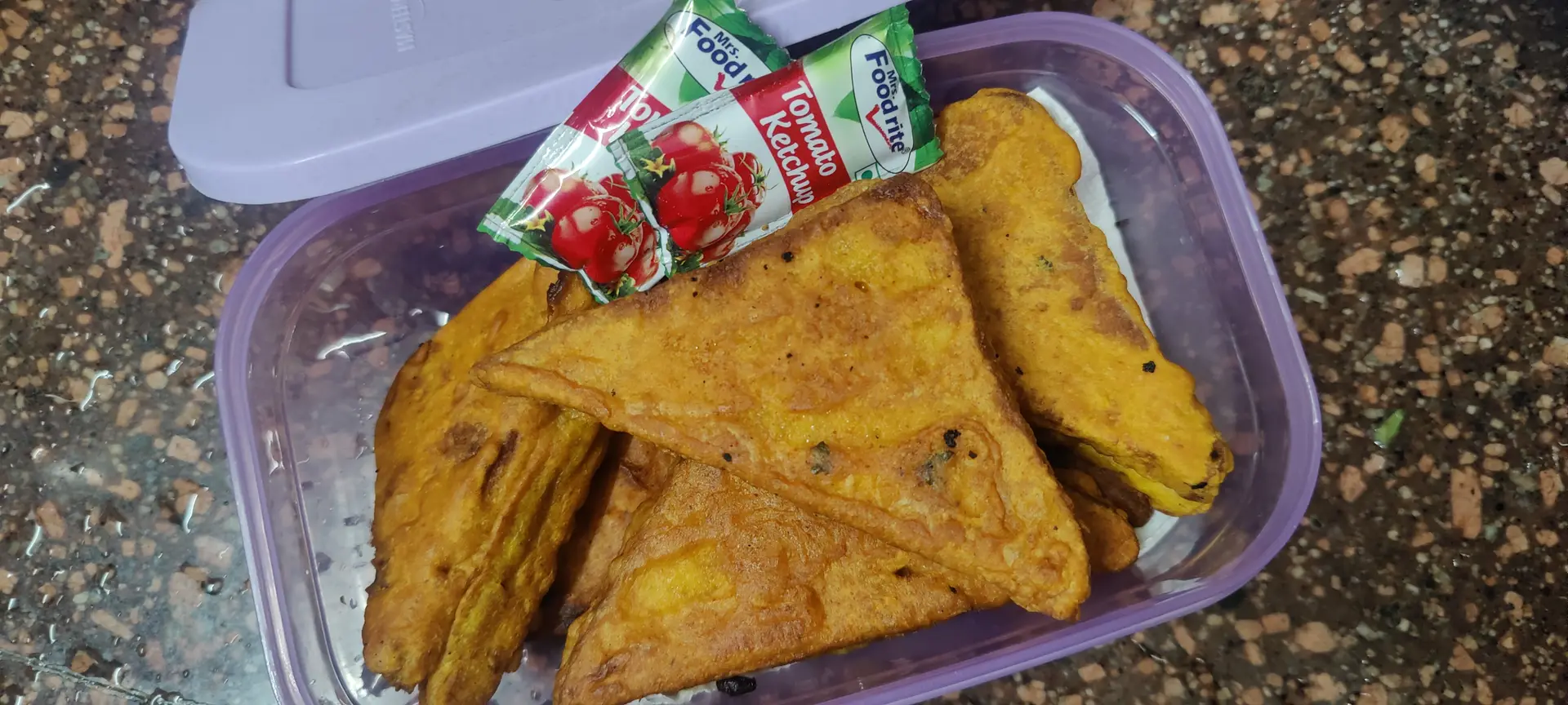 A cook's photo of Bread Pakoda