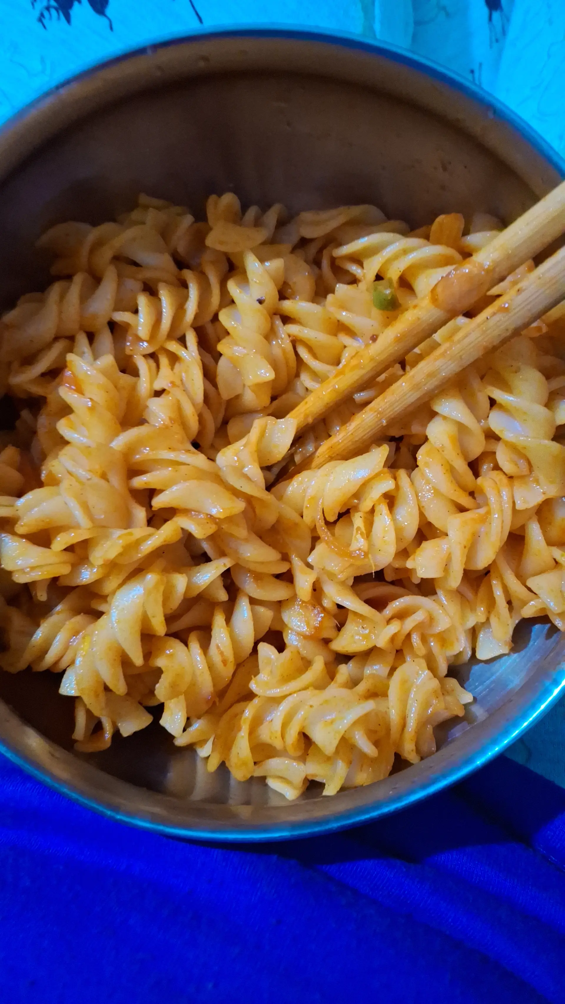 A cook's photo of Masala Macaroni