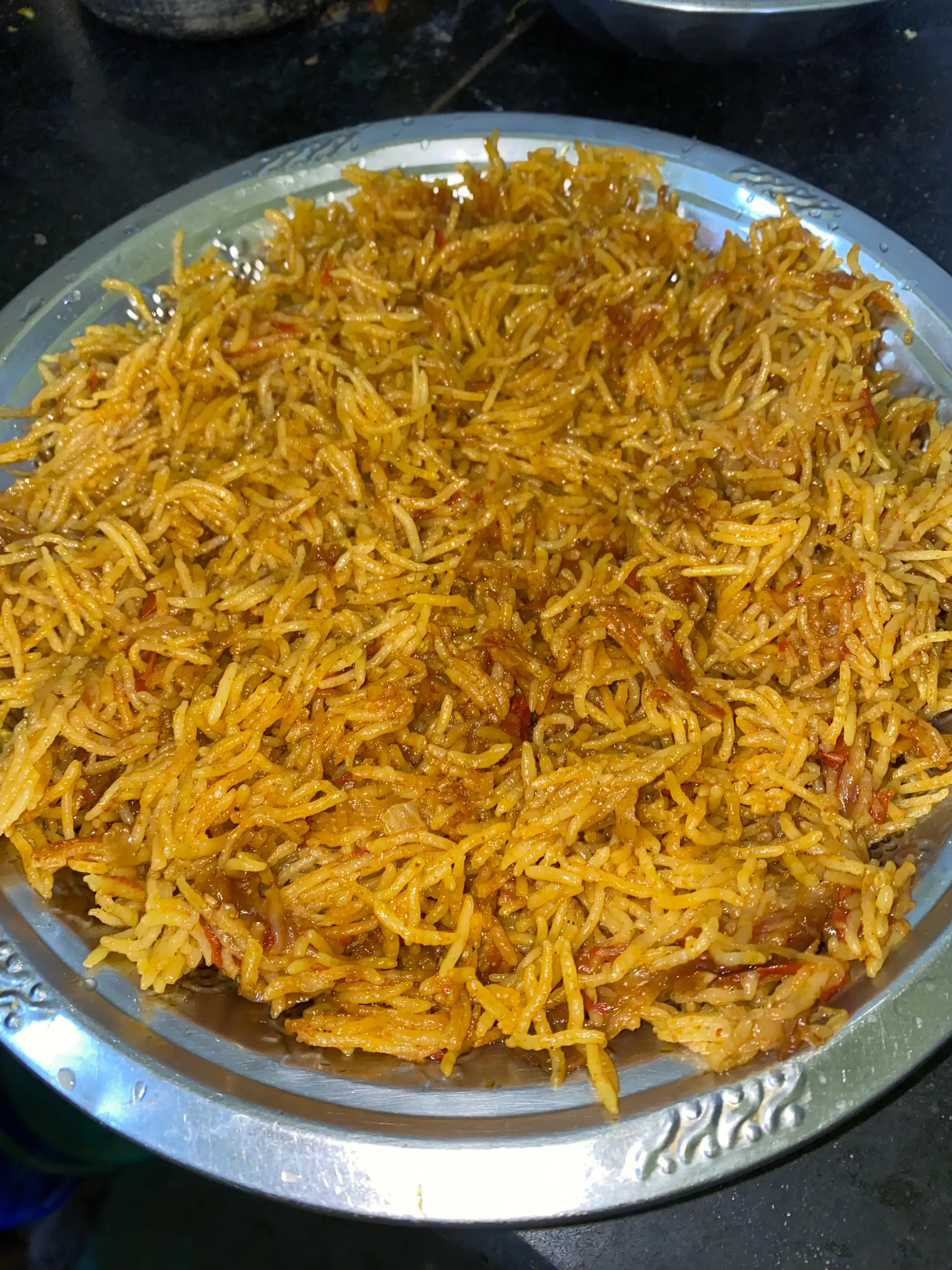 A cook's photo of Maggi Biryani