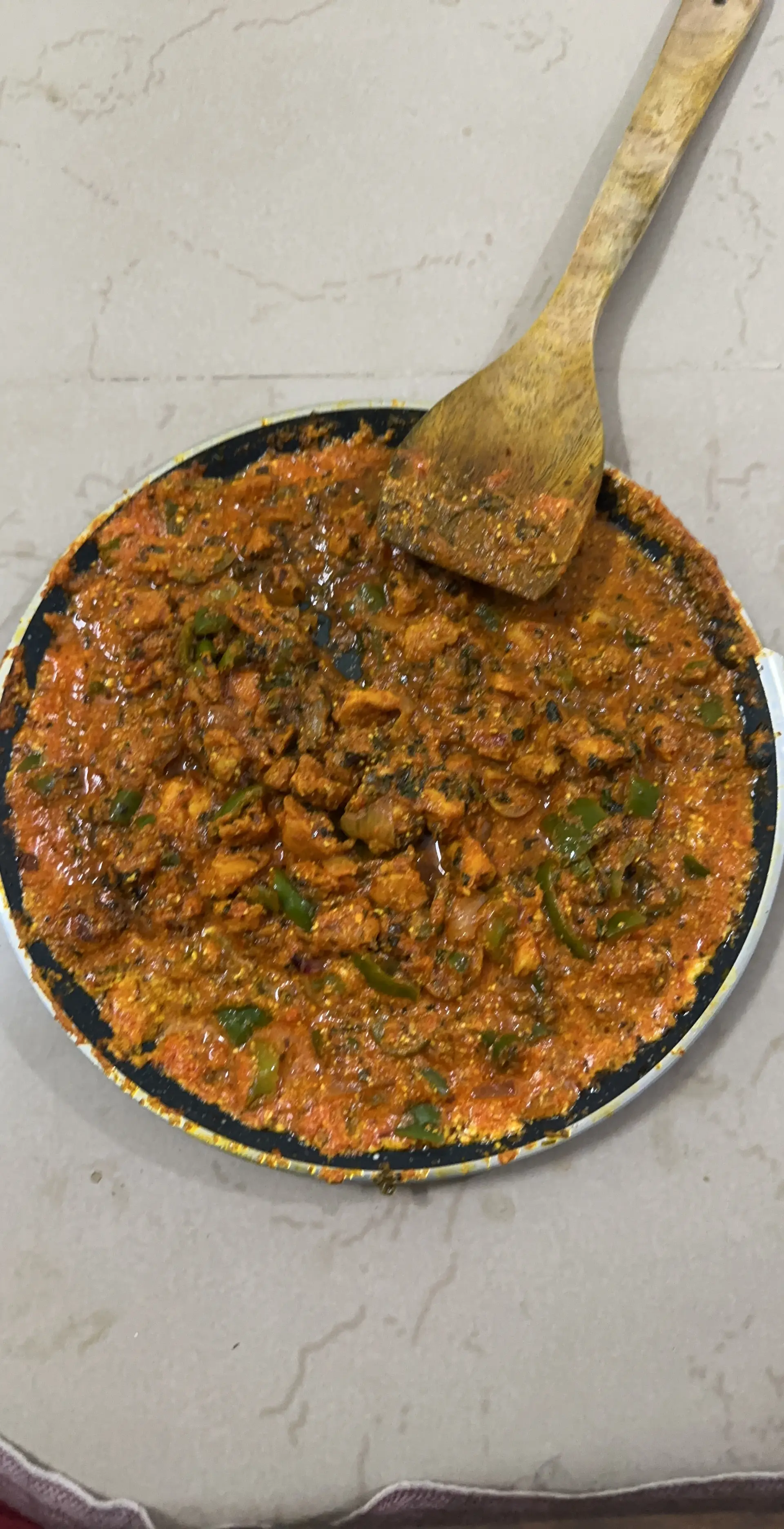 A cook's photo of Tawa Chicken