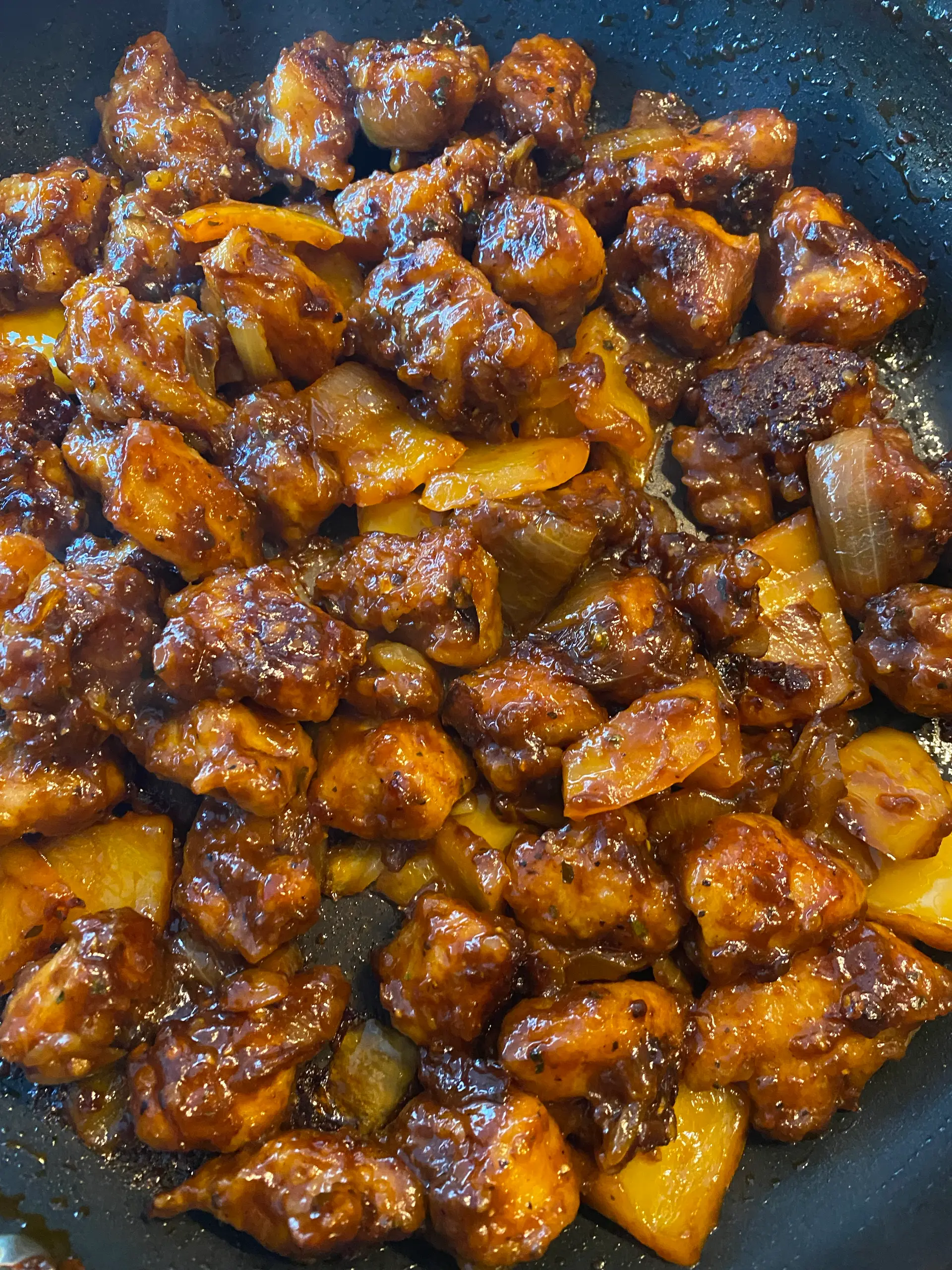 A cook's photo of Chilli Chicken