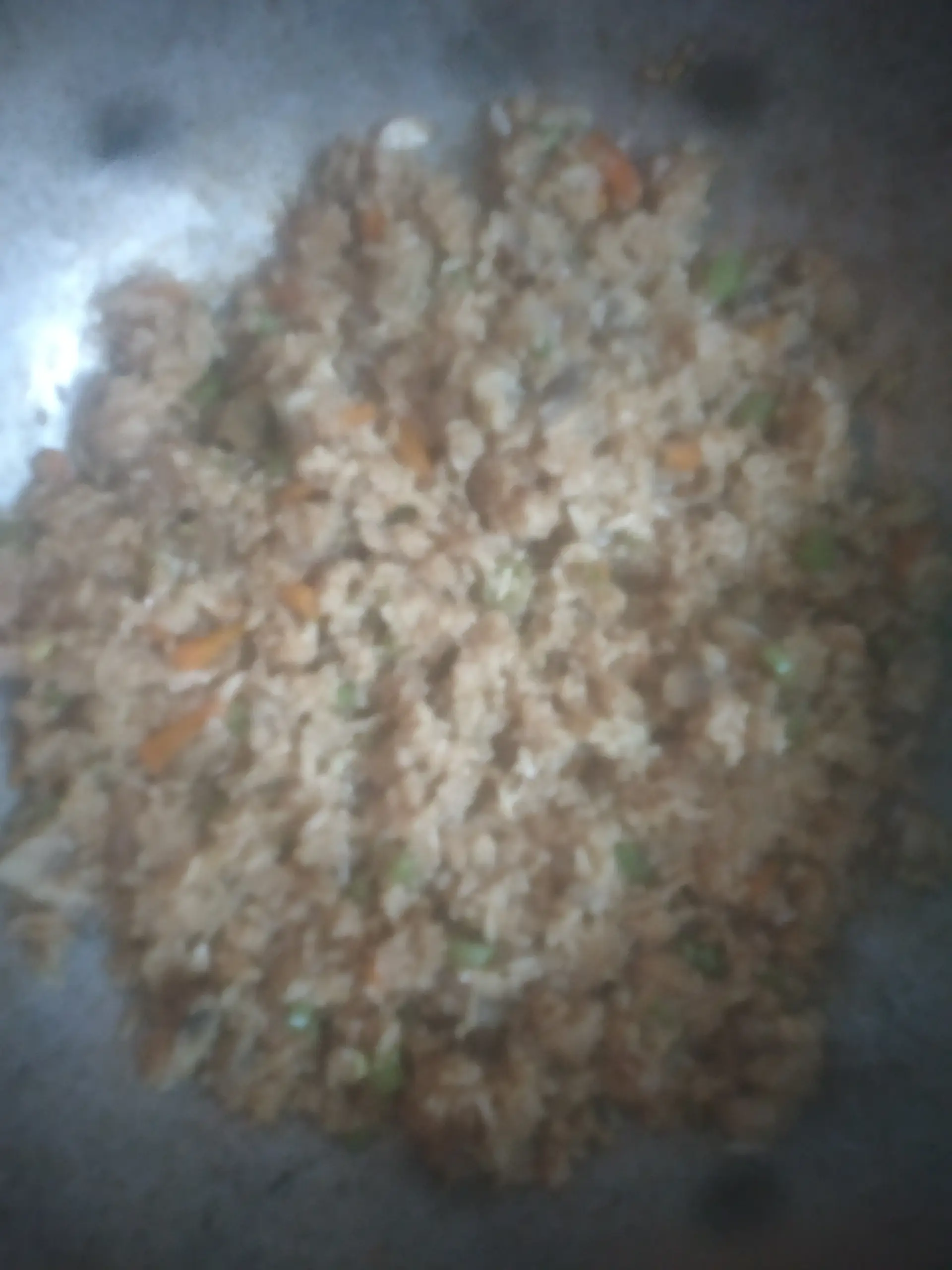A cook's photo of Mushroom Fried Rice