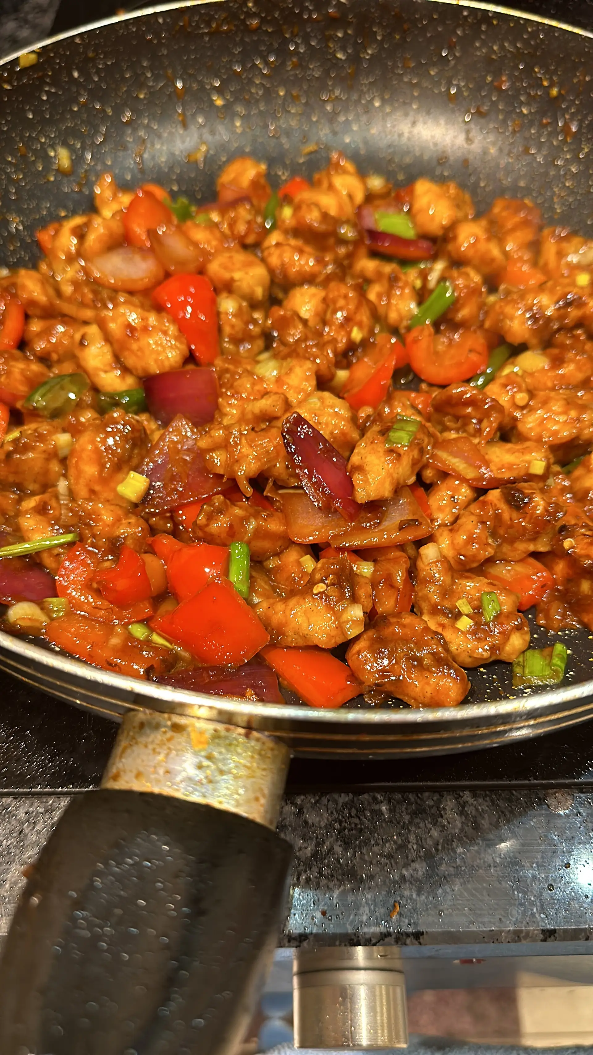 A cook's photo of Chilli Chicken