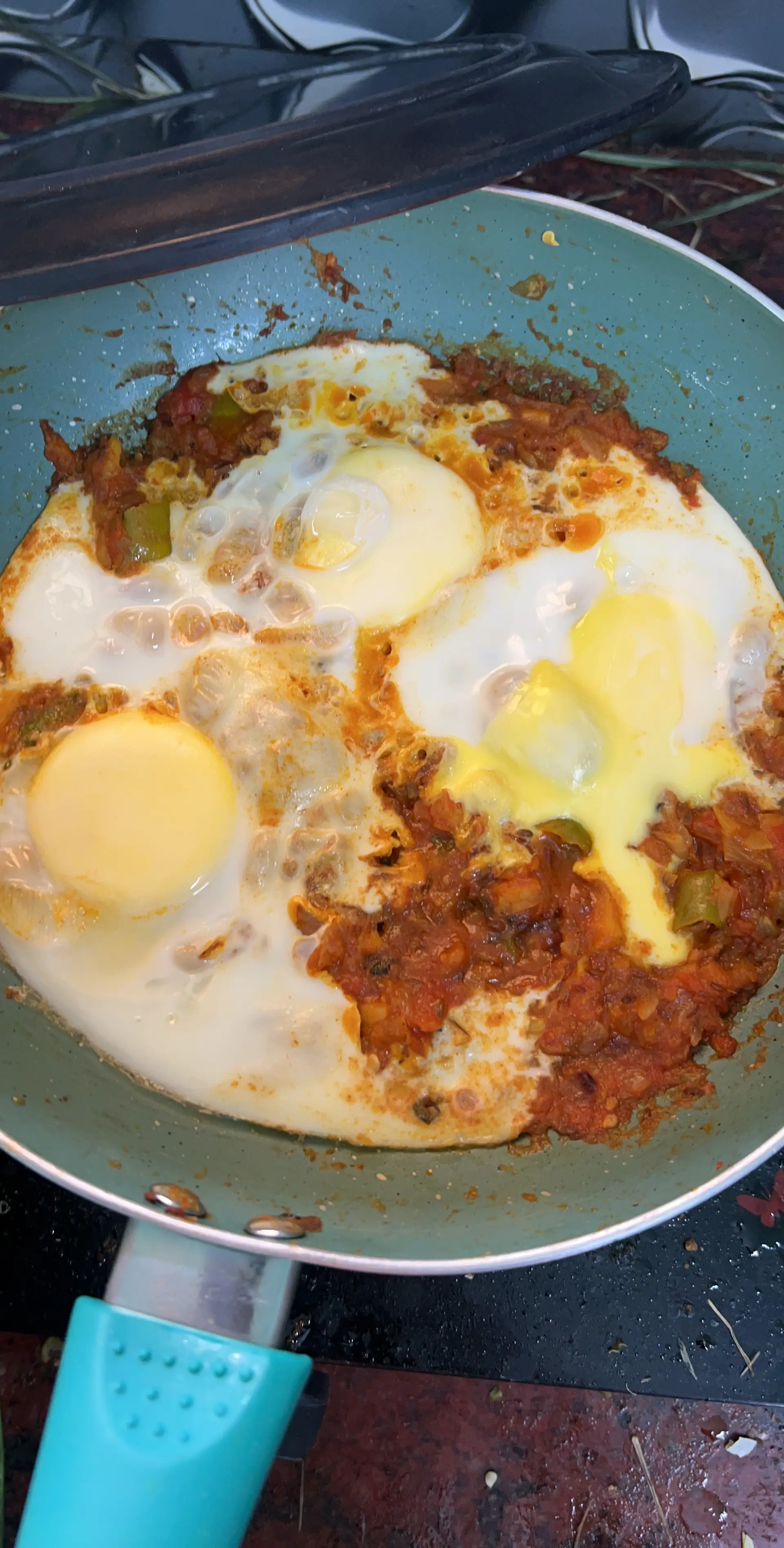 A cook's photo of Egg Drop Curry