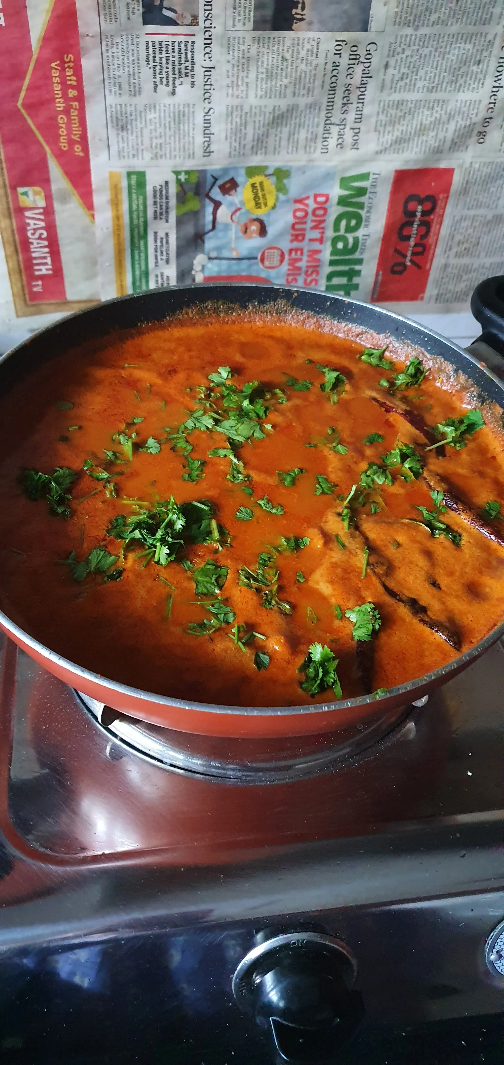 A cook's photo of Chettinad Fish Curry