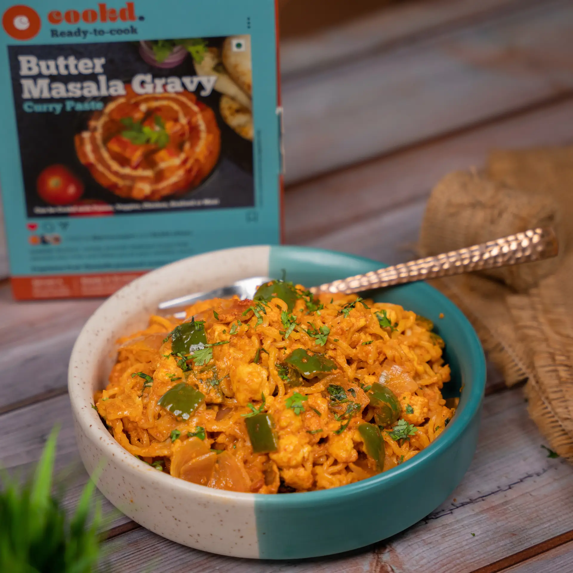 Tandoori Paneer Maggi