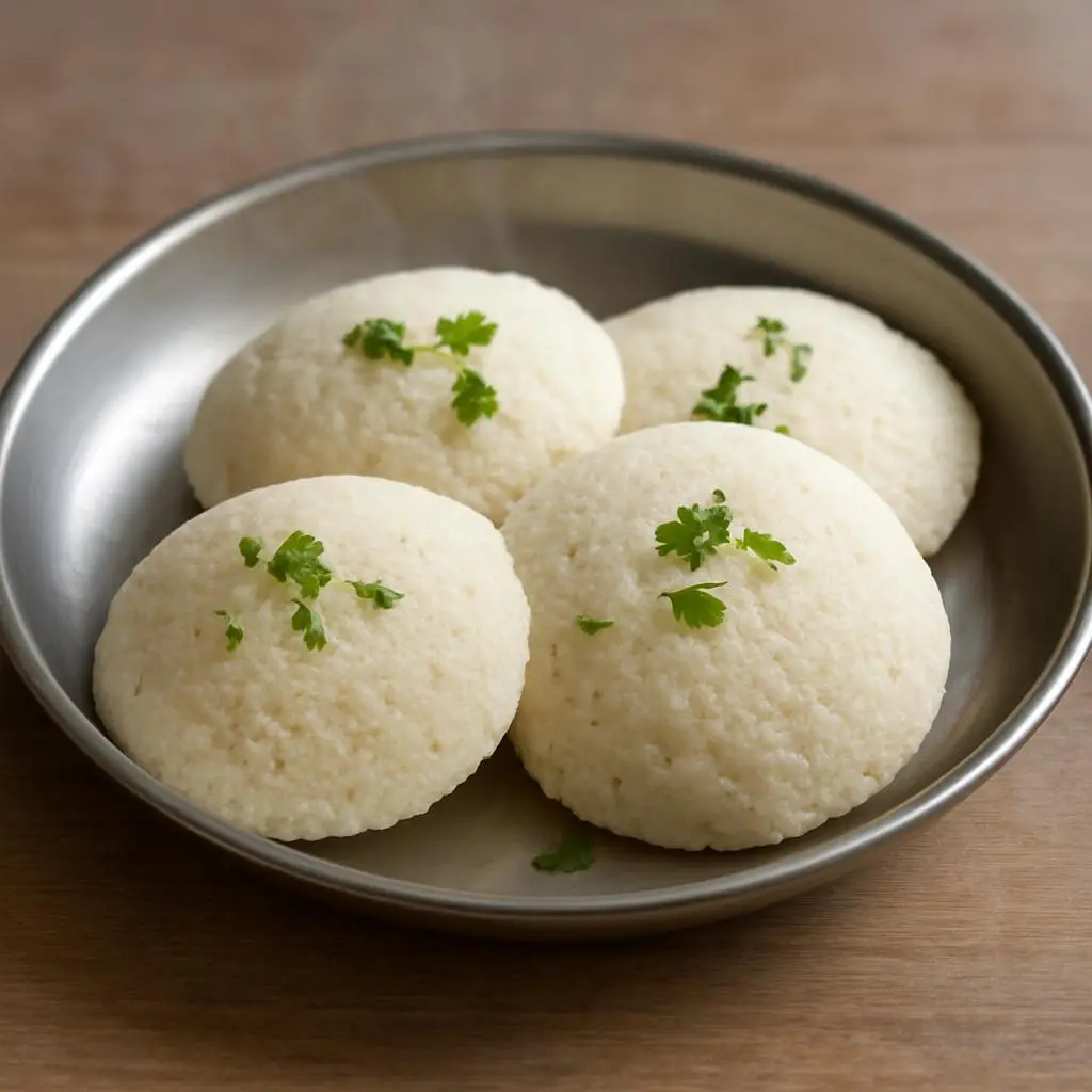 Plain Idli