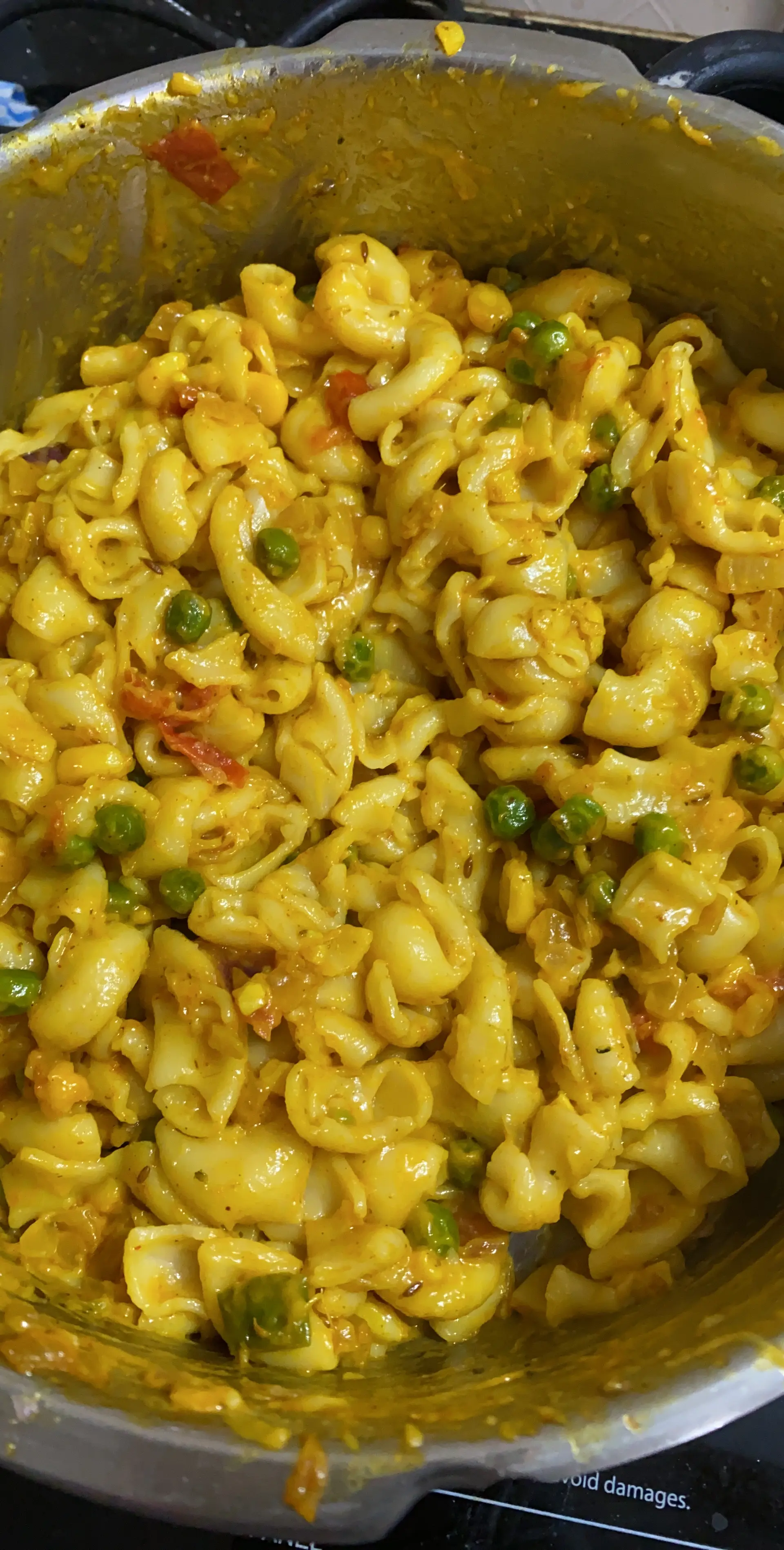 A cook's photo of Masala Macaroni