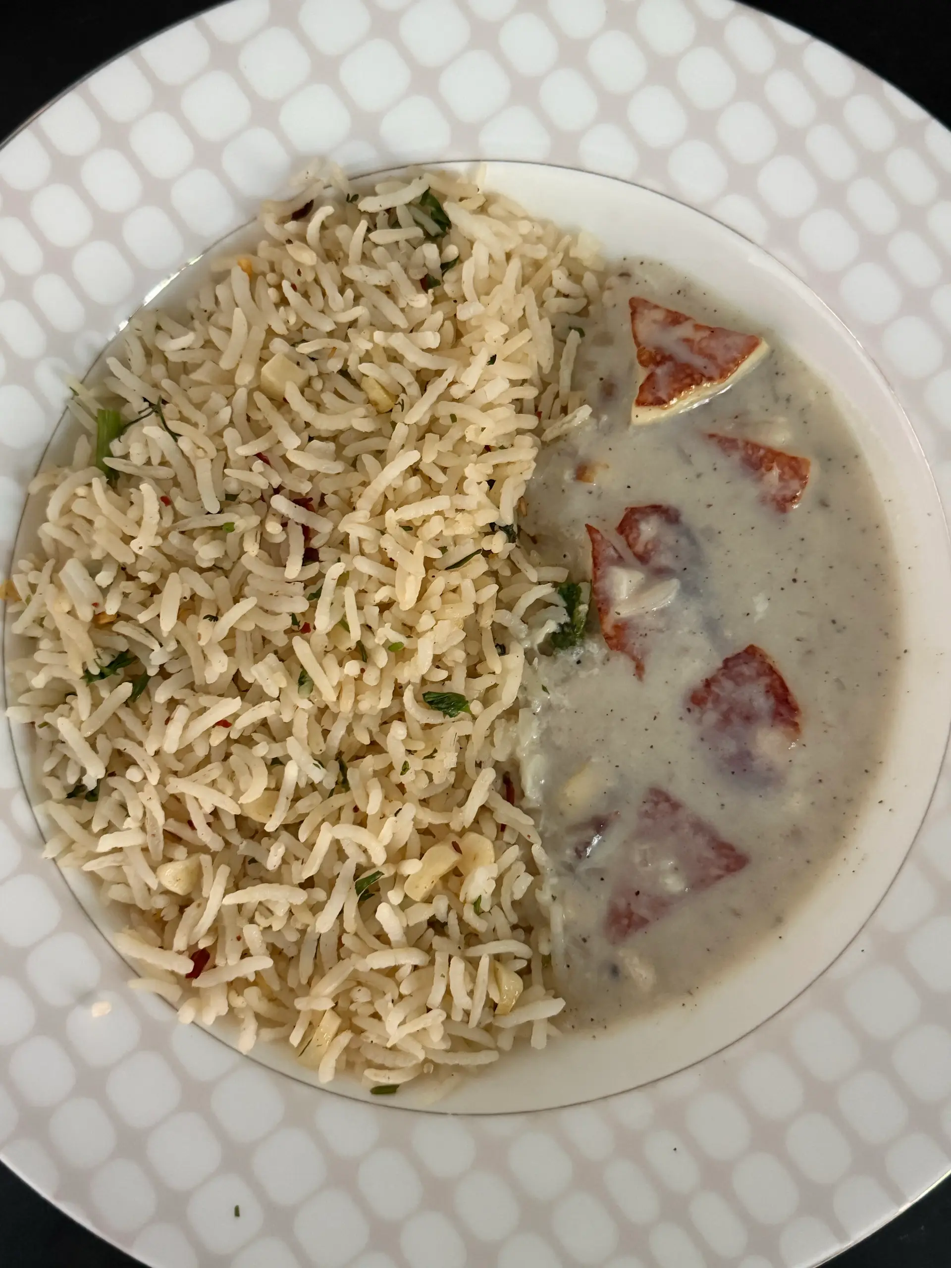 A cook's photo of Creamy Paneer Rice Bowl