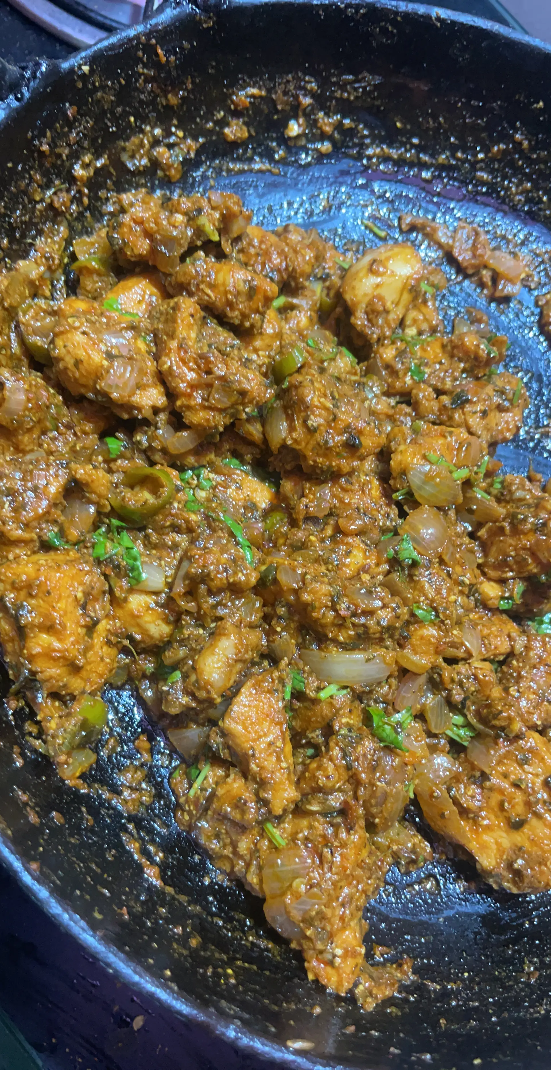 A cook's photo of Tawa Chicken