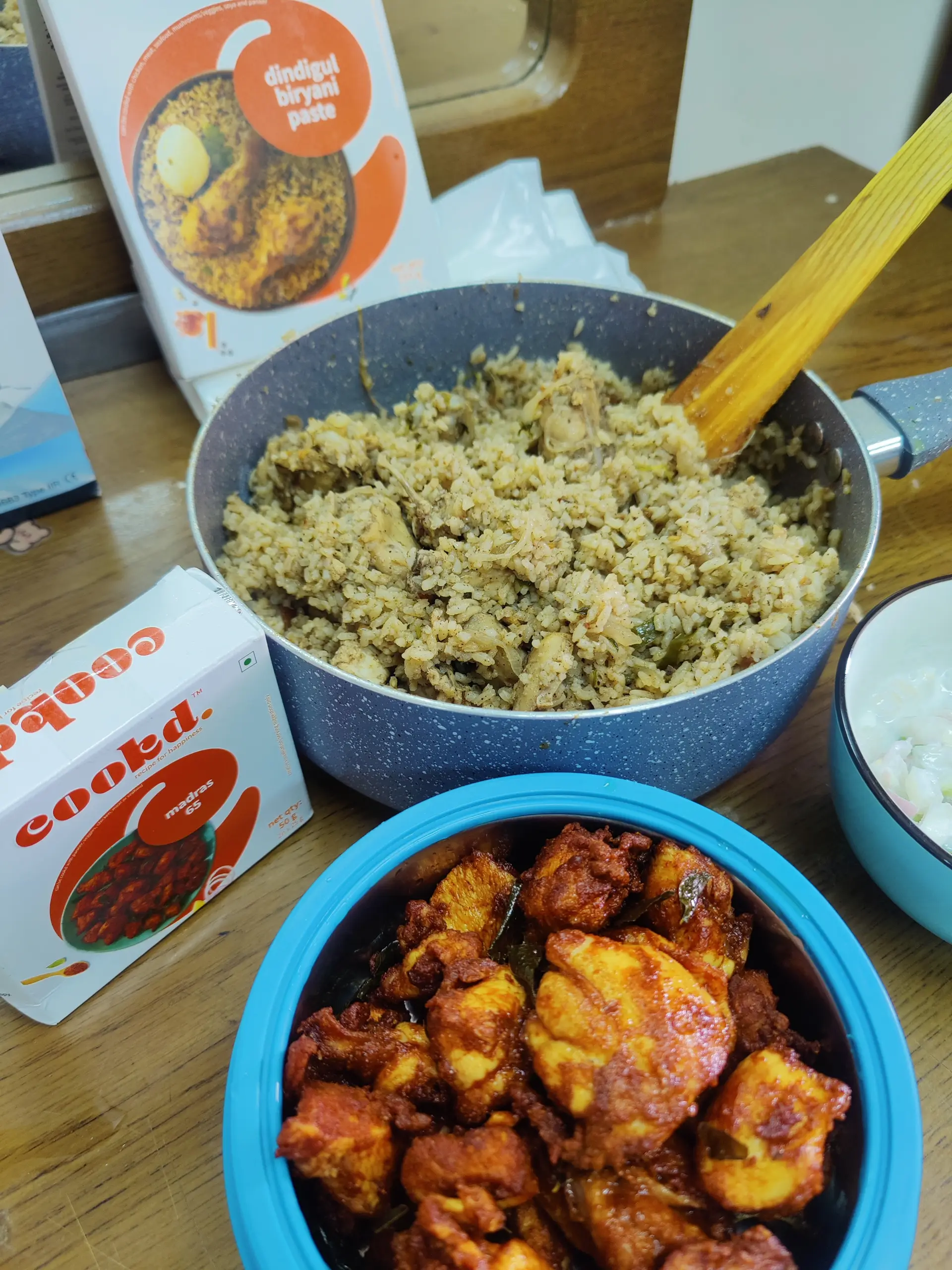 A cook's photo of Cookd Dindigul Chicken Biryani