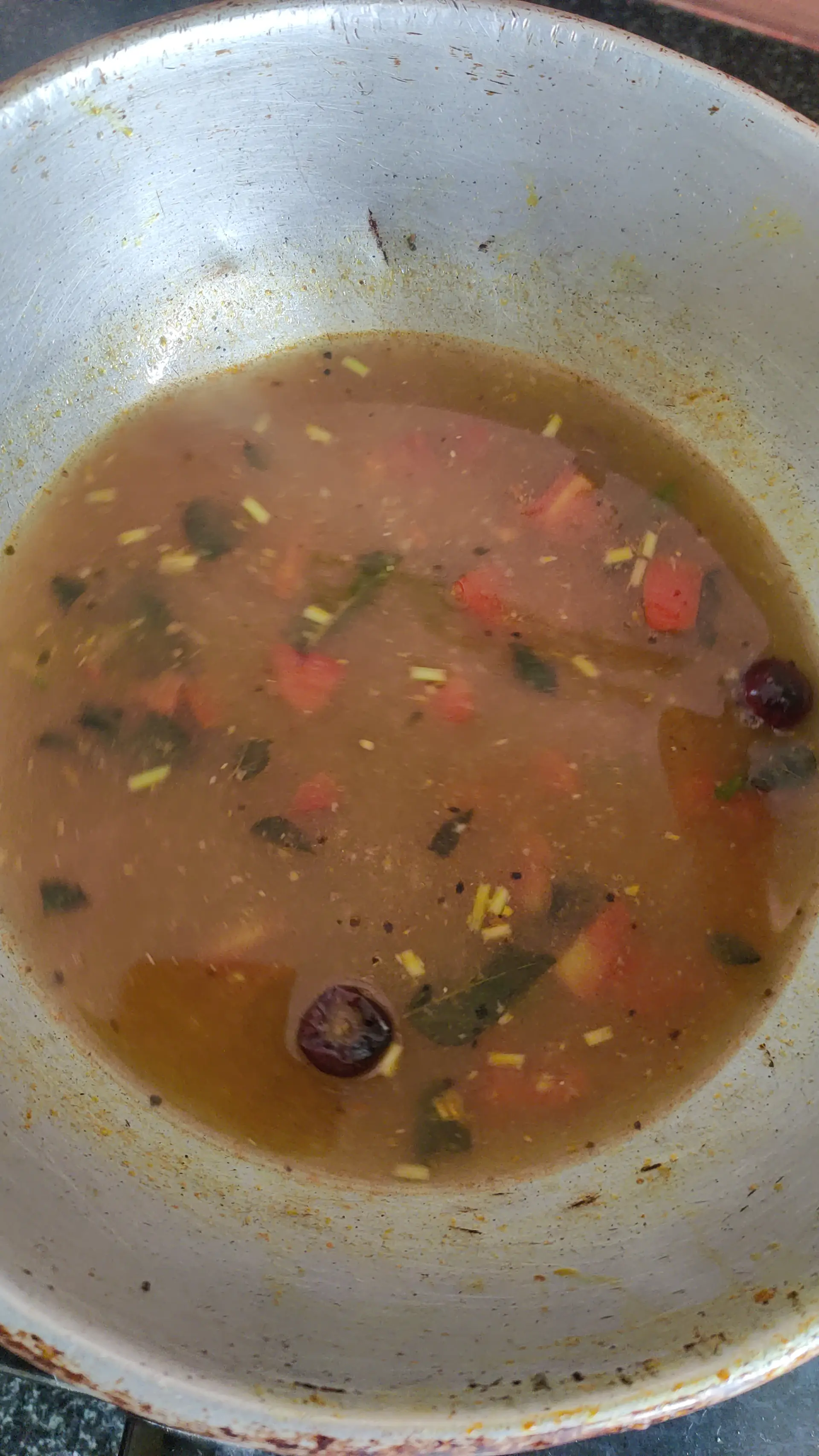 A cook's photo of Garlic Rasam