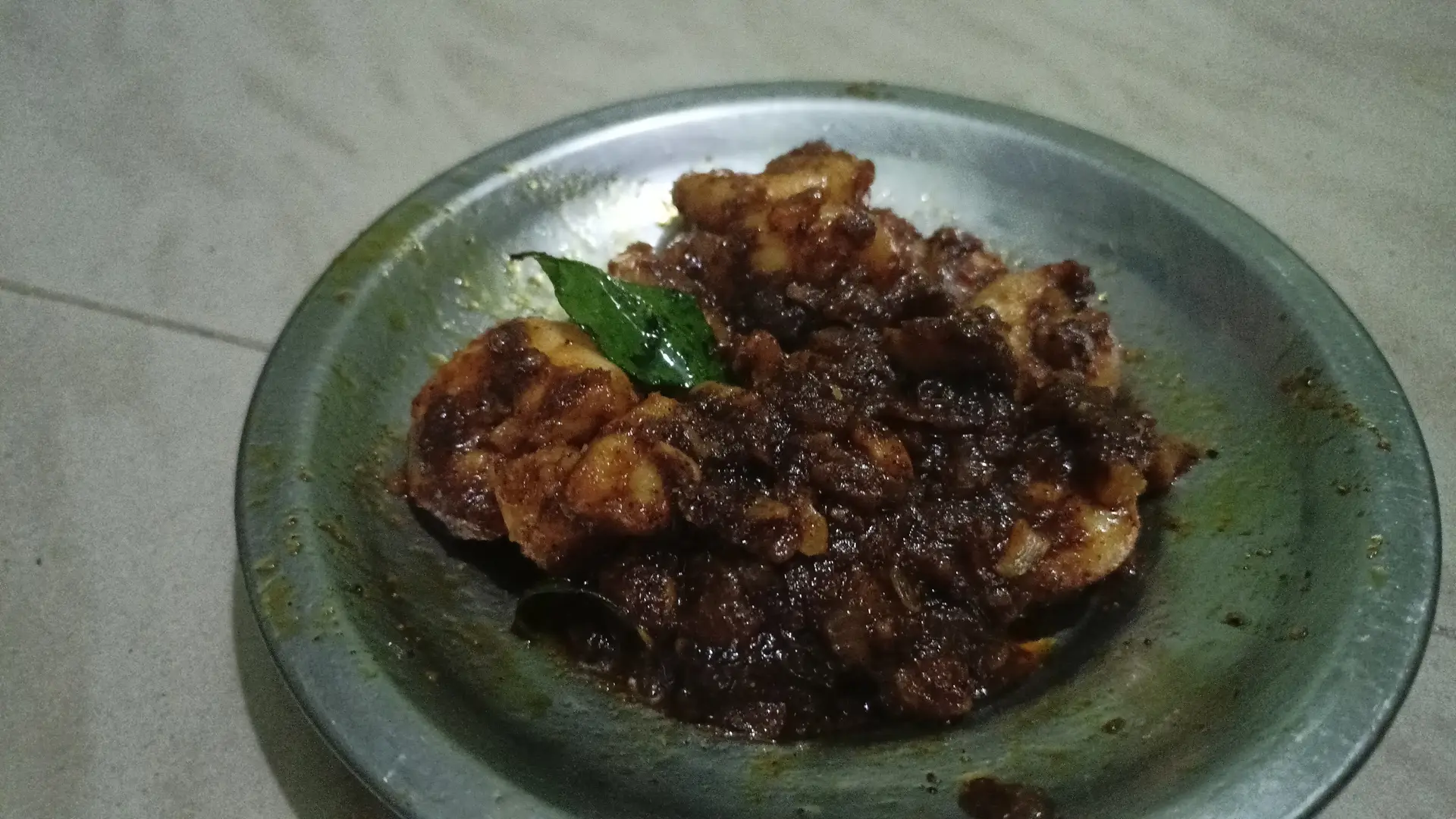 A cook's photo of Prawn Pepper Fry