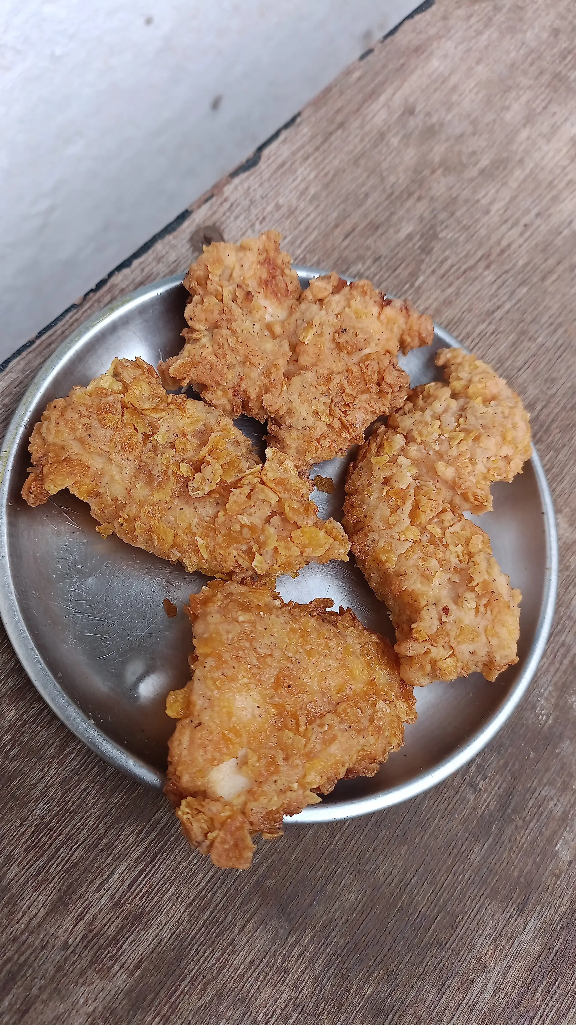 A cook's photo of கிரிஸ்பி ஃப்ரைடு சிக்கன்