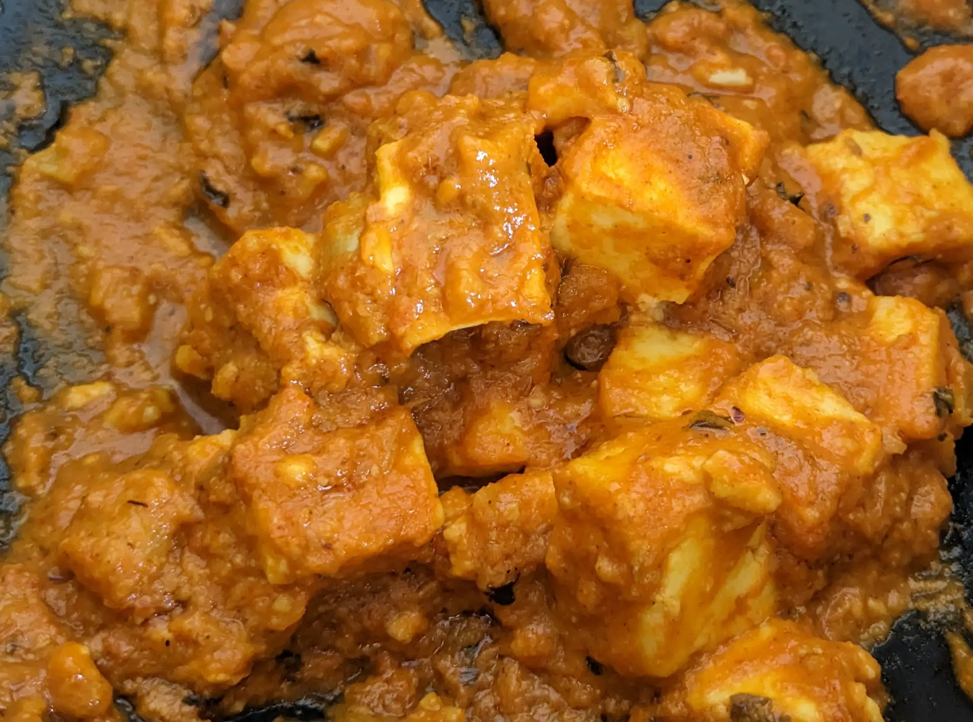 A cook's photo of Paneer Lasooni