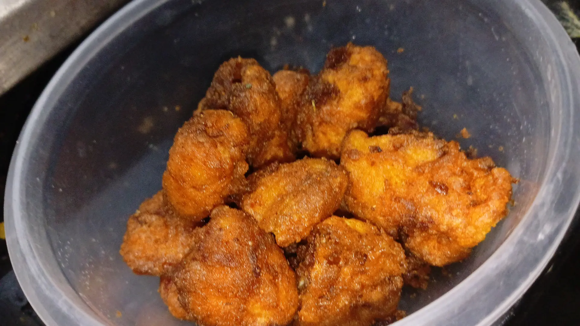 A cook's photo of Cookd Crispy Popcorn Chicken